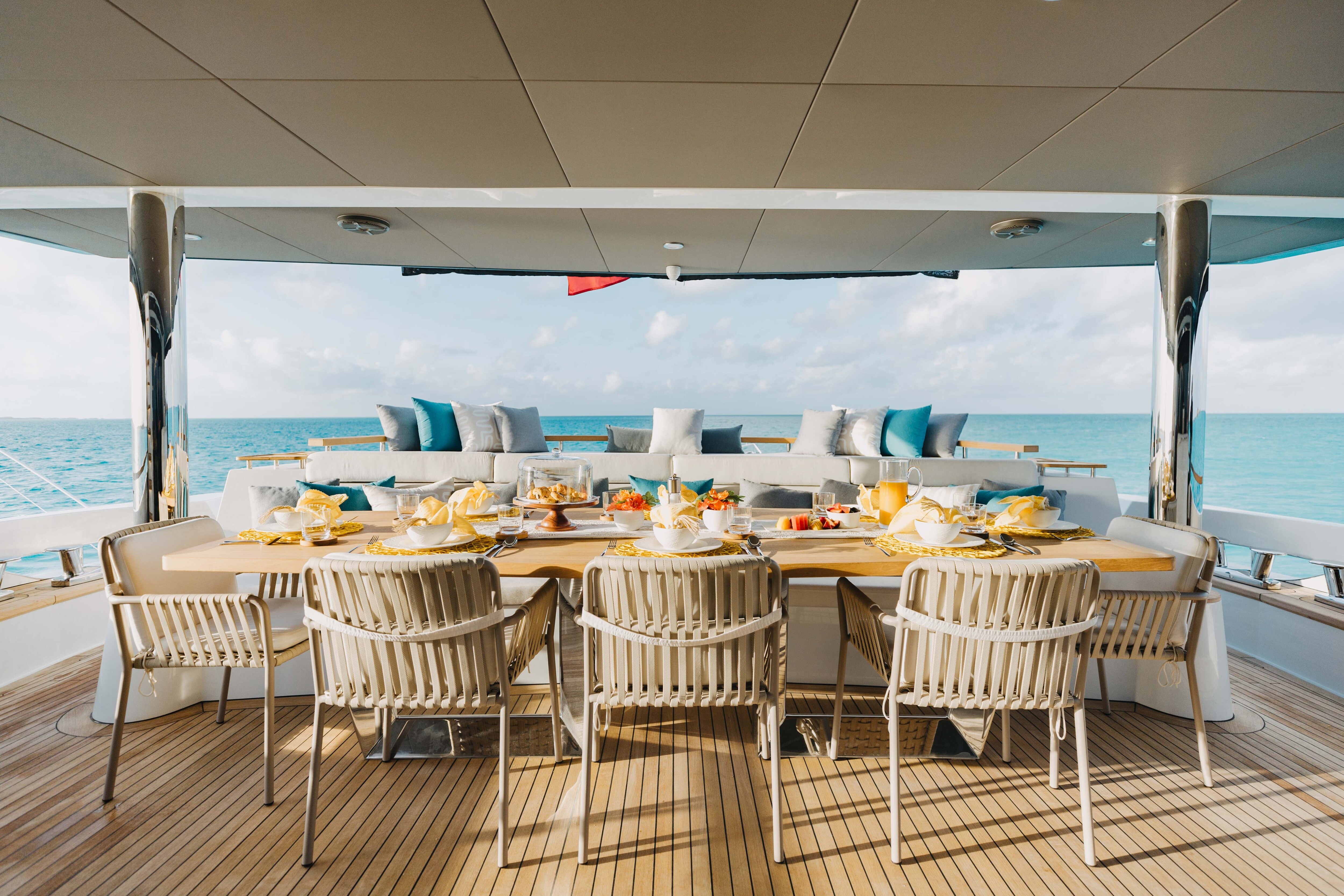 Aboard AMORE a 121ft (37.01m) luxury motor yacht for Charter available with Fraser Yachts, built by NUMARINE in 2022