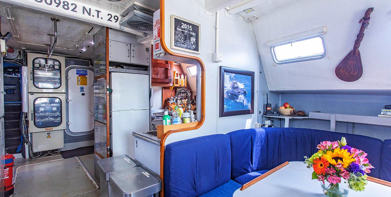 Aboard BRIGITTE BARDOT a 108ft (33.17m) luxury motor yacht , built by VOSPER THORNYCROFT in 1998