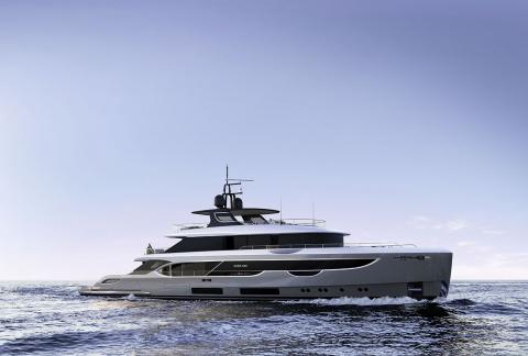 Aboard BENETTI OASIS 40M BO109 a 133ft (40.8m) luxury motor yacht , built by BENETTI in 2023
