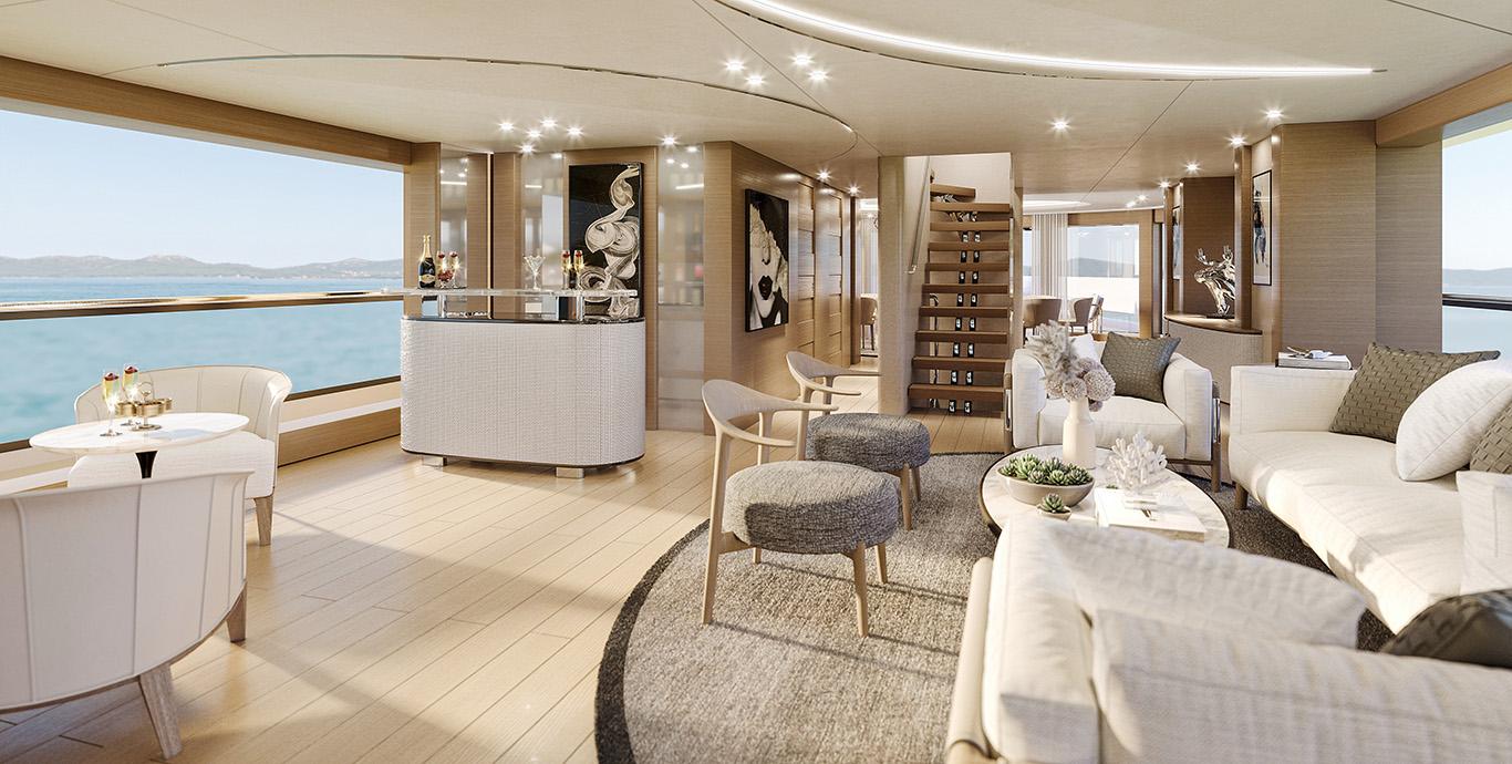 Aboard M.BYOND a 119ft (36.5m) luxury motor yacht , built by BENETTI in 2024