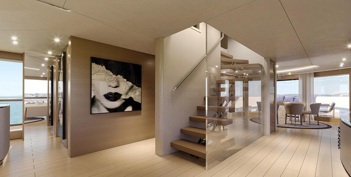 Aboard M.BYOND a 119ft (36.5m) luxury motor yacht , built by BENETTI in 2024