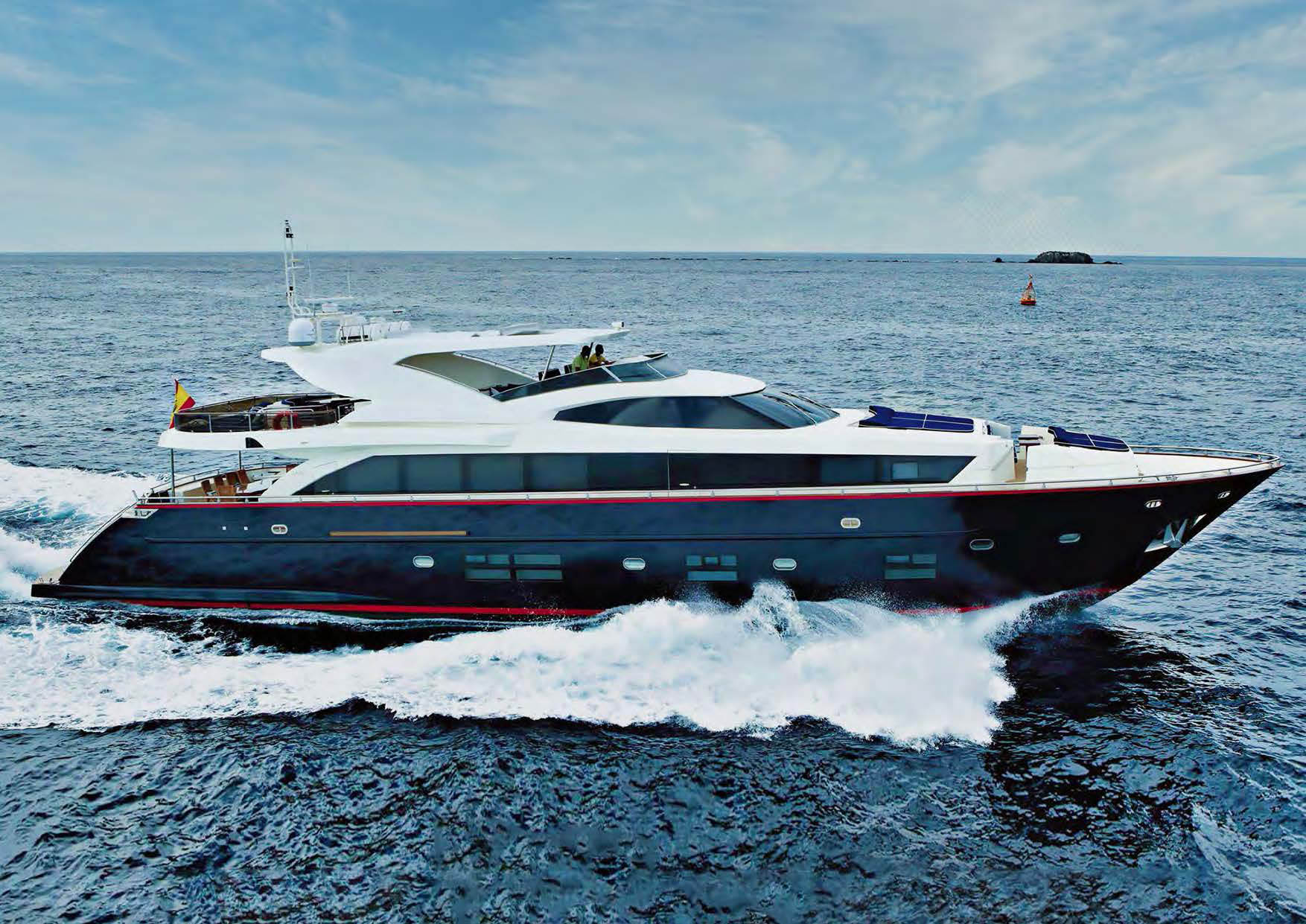 Aboard NASSICA a 106ft (32.3m) luxury motor yacht , built by ASTONDOA in 2010