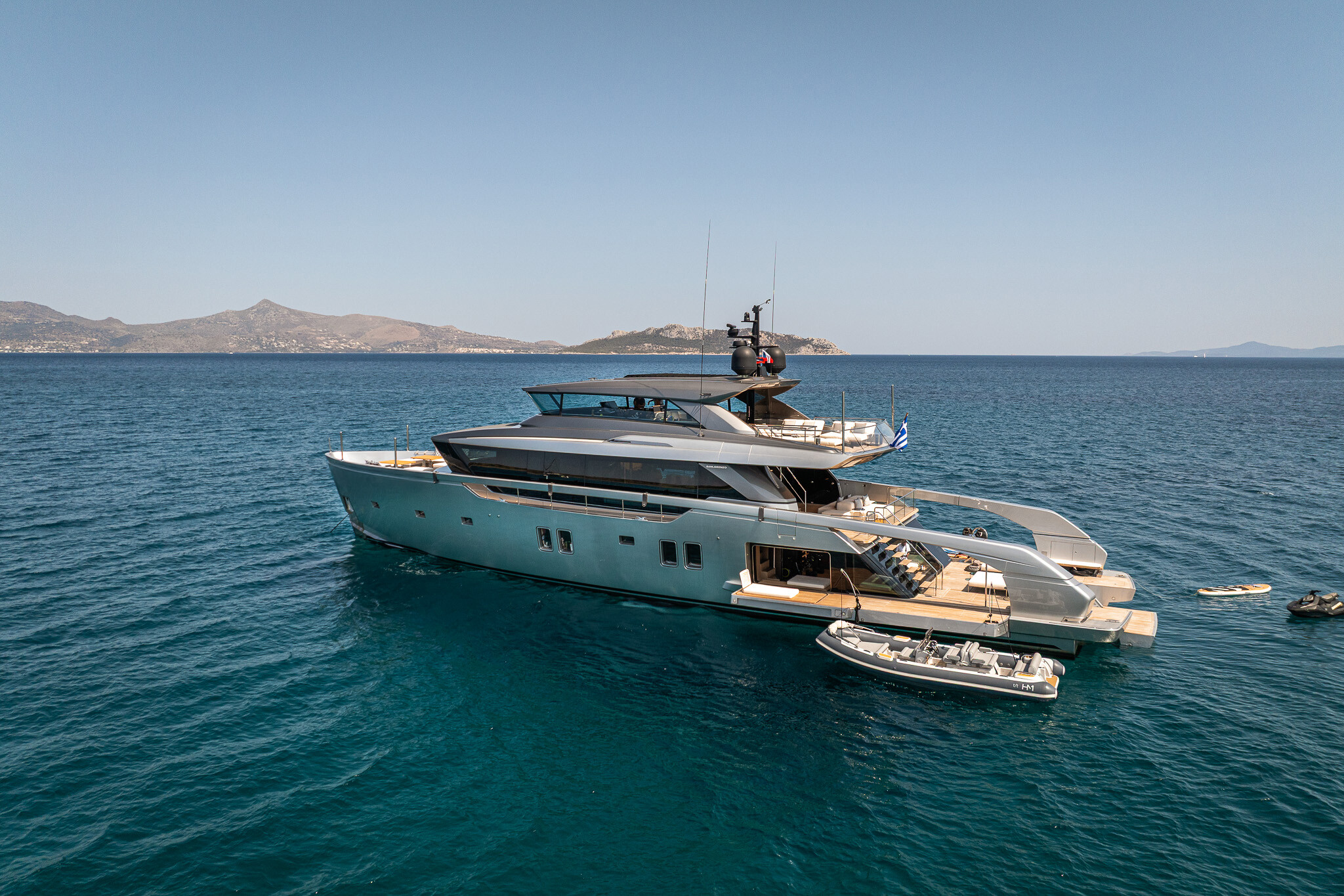 JUST MARIE III motor yacht  by Fraser Yachts, built by SANLORENZO