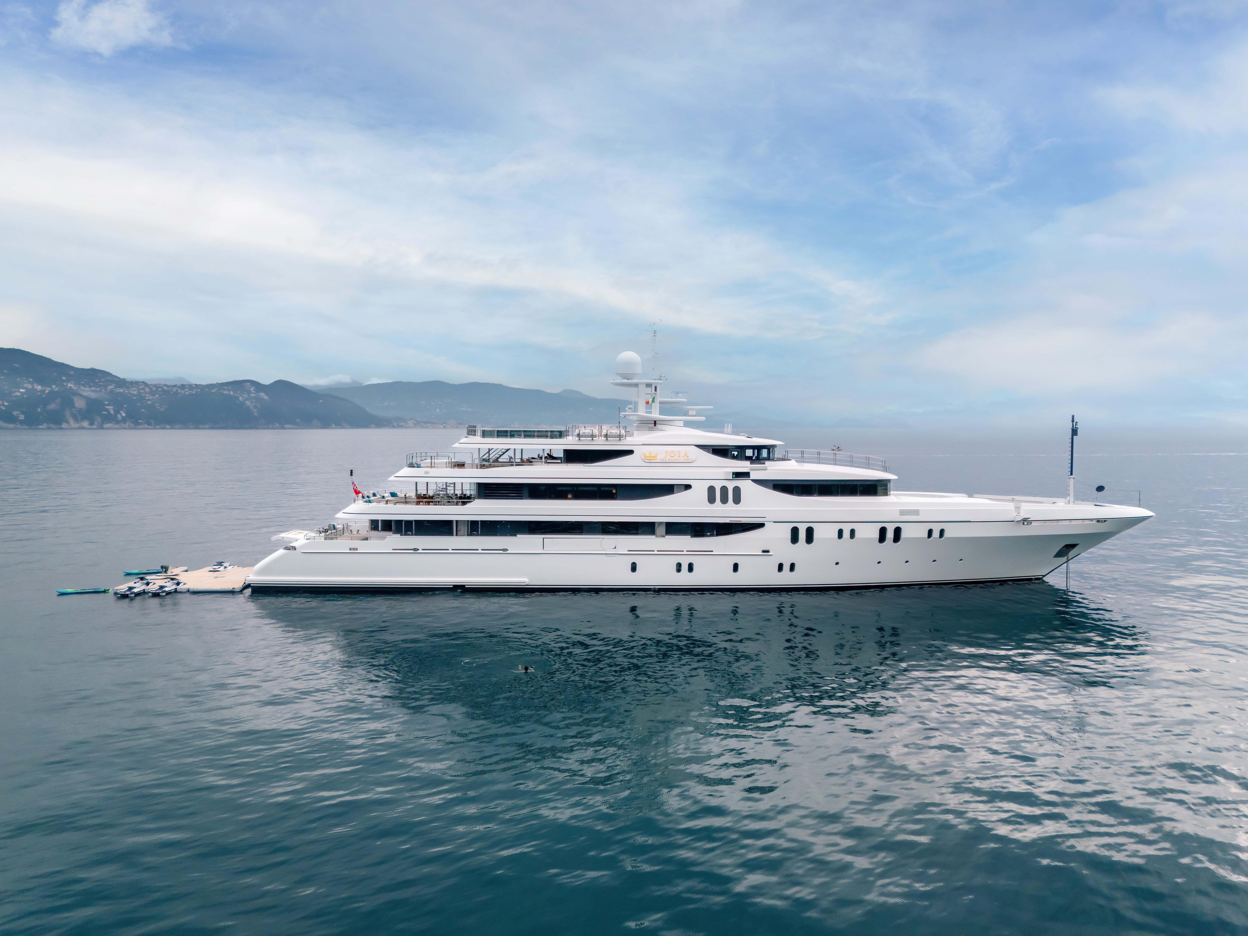 JOIA THE CROWN JEWEL motor yacht by Fraser Yachts, built by CODECASA