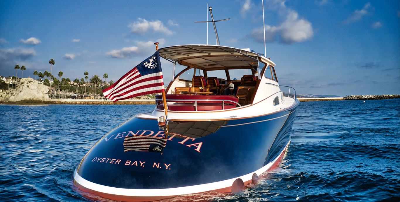 Aboard VENDETTA a 57ft (17.37m) luxury motor yacht , built by DERECKTOR in 2005