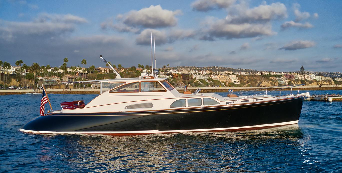 Aboard VENDETTA a 57ft (17.37m) luxury motor yacht , built by DERECKTOR in 2005