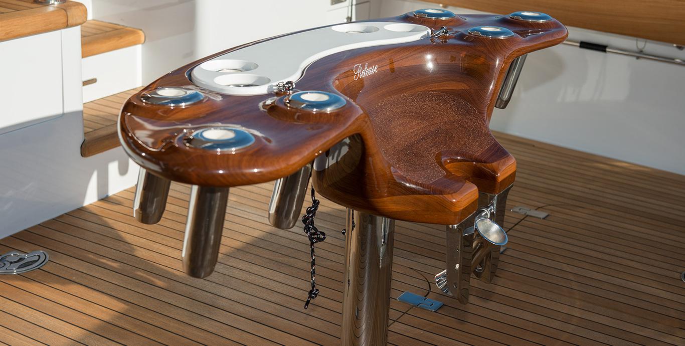 Aboard CLASSIC COKE a ft (18m) luxury motor yacht , built by ROSCIOLI/DONZI in 2017