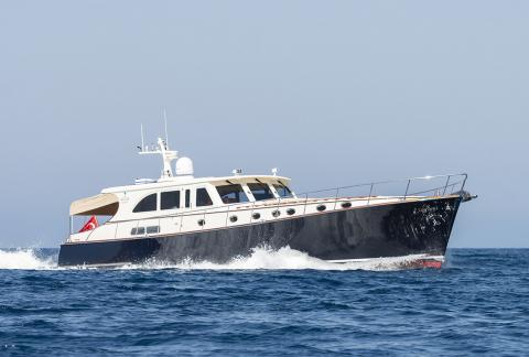 Aboard LAMARA 1 a 68ft (20.78m) luxury motor yacht , built by VICEM YACHTS in 2009