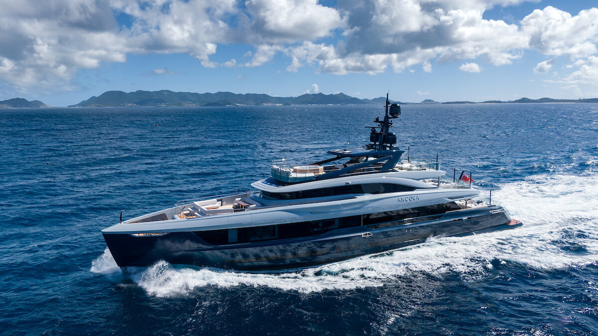 Aboard ANCORA a 155ft (47.3m) luxury motor yacht for Sale & Charter available with Fraser Yachts, built by MENGI YAY in 2023