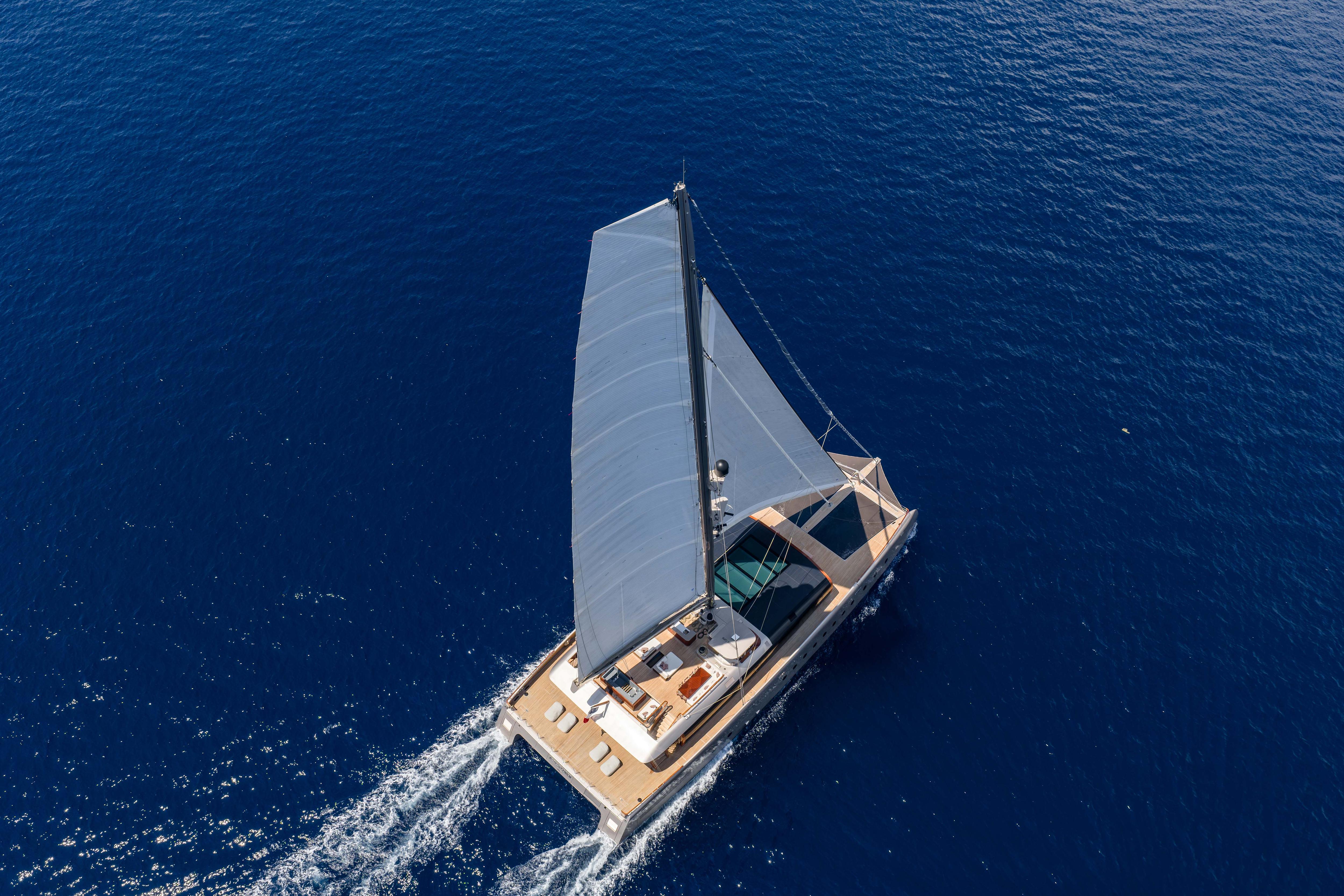 ARTEXPLORER sailing yacht for Charter by Fraser Yachts, built by PERINI NAVI
