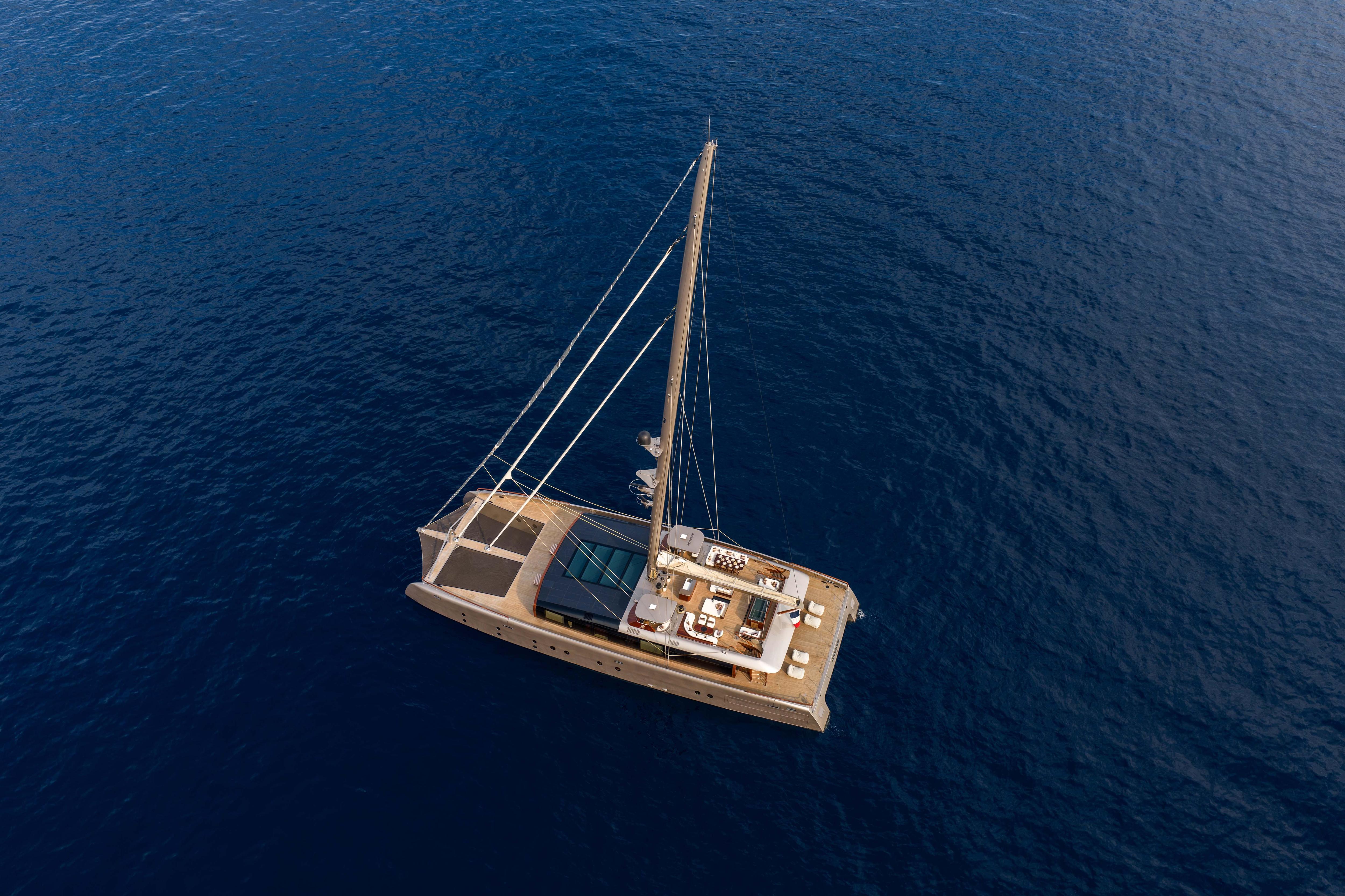 ARTEXPLORER sailing yacht for Charter by Fraser Yachts, built by PERINI NAVI