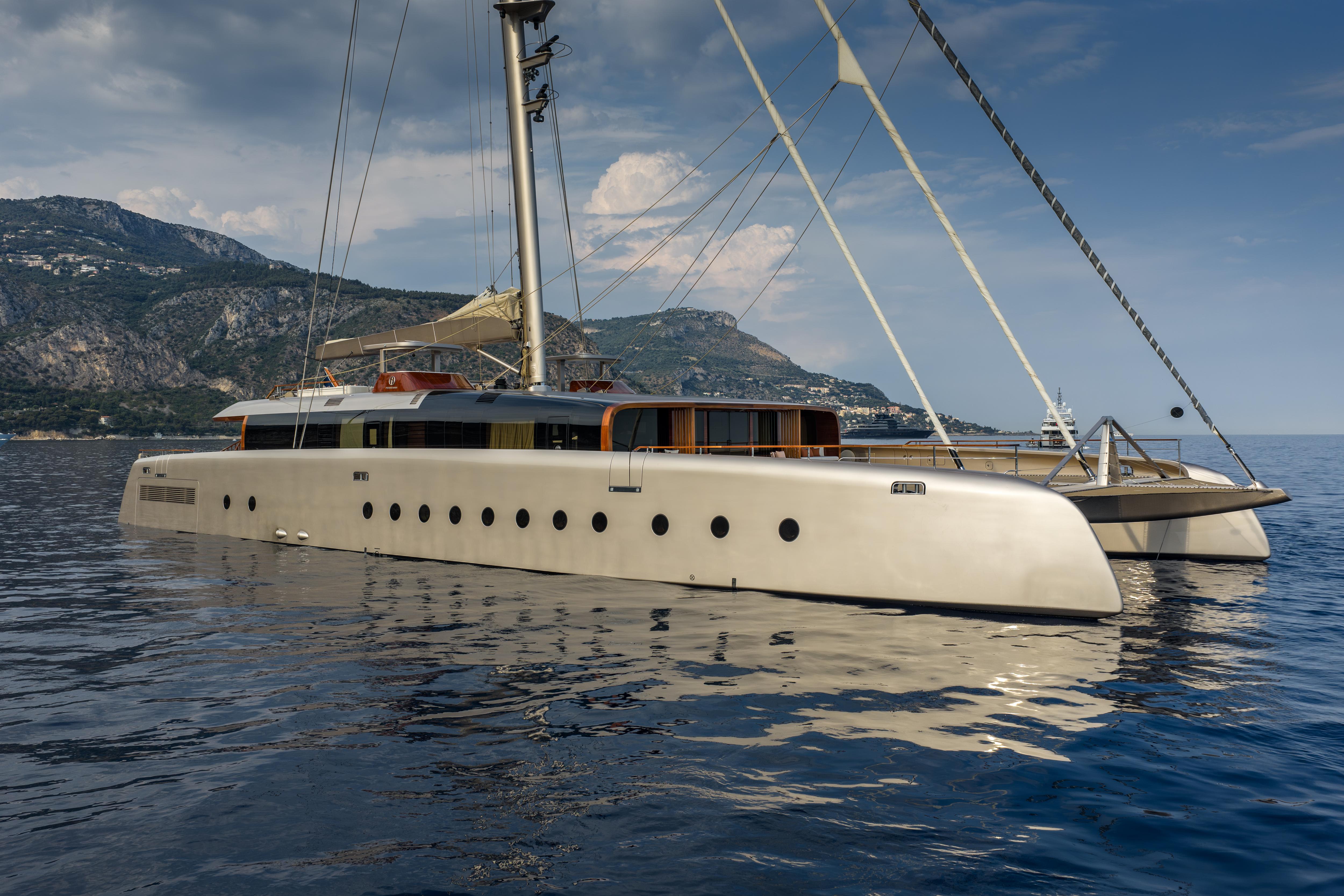 ARTEXPLORER sailing yacht for Charter by Fraser Yachts, built by PERINI NAVI