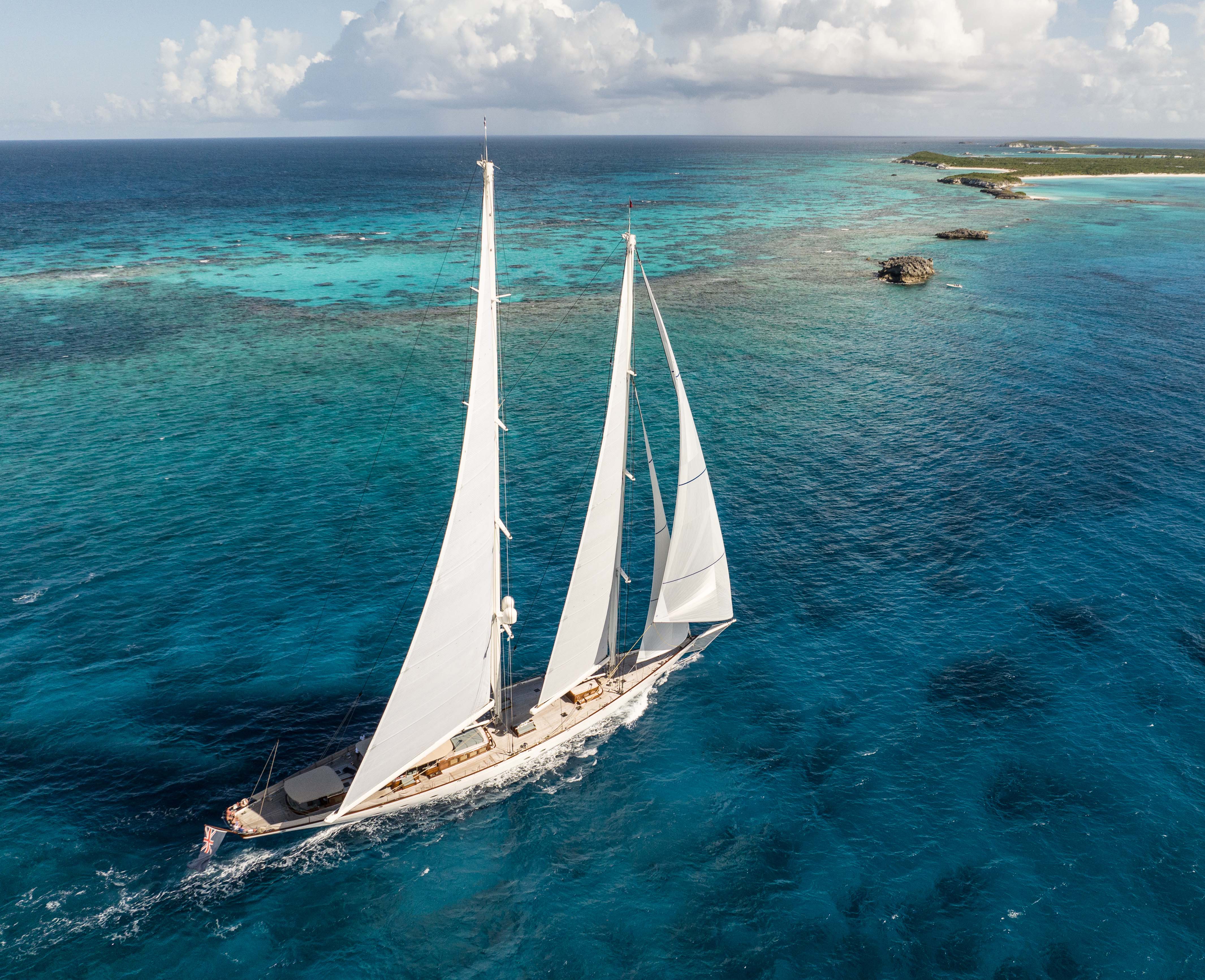 ATHOS sailing yacht for Charter by Fraser Yachts, built by HOLLAND JACHTBOUW