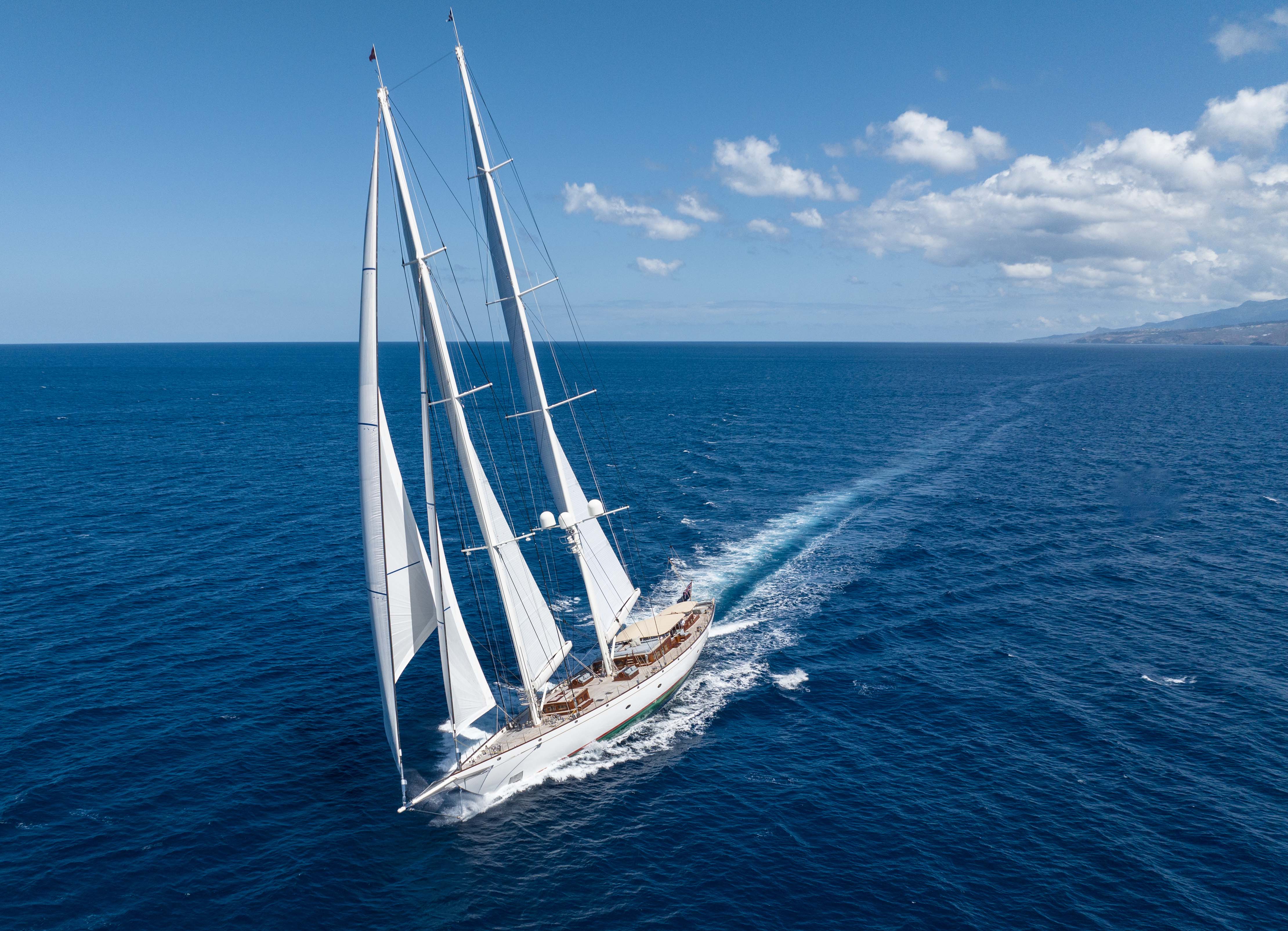 ATHOS sailing yacht for Charter by Fraser Yachts, built by HOLLAND JACHTBOUW