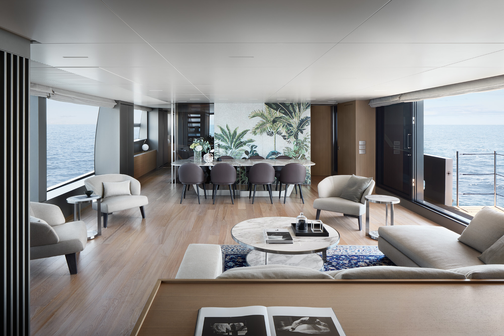 Aboard STELLA a 121ft (36.92m) luxury motor yacht for Sale available with Fraser Yachts, built by SANLORENZO in 2021