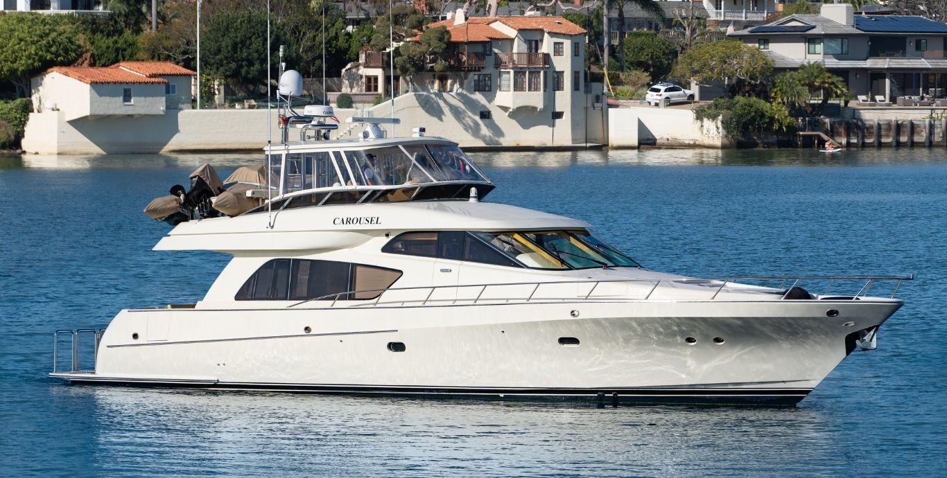 Aboard CAROUSEL a 65ft (19.96m) luxury motor yacht , built by MCKINNA in 2002