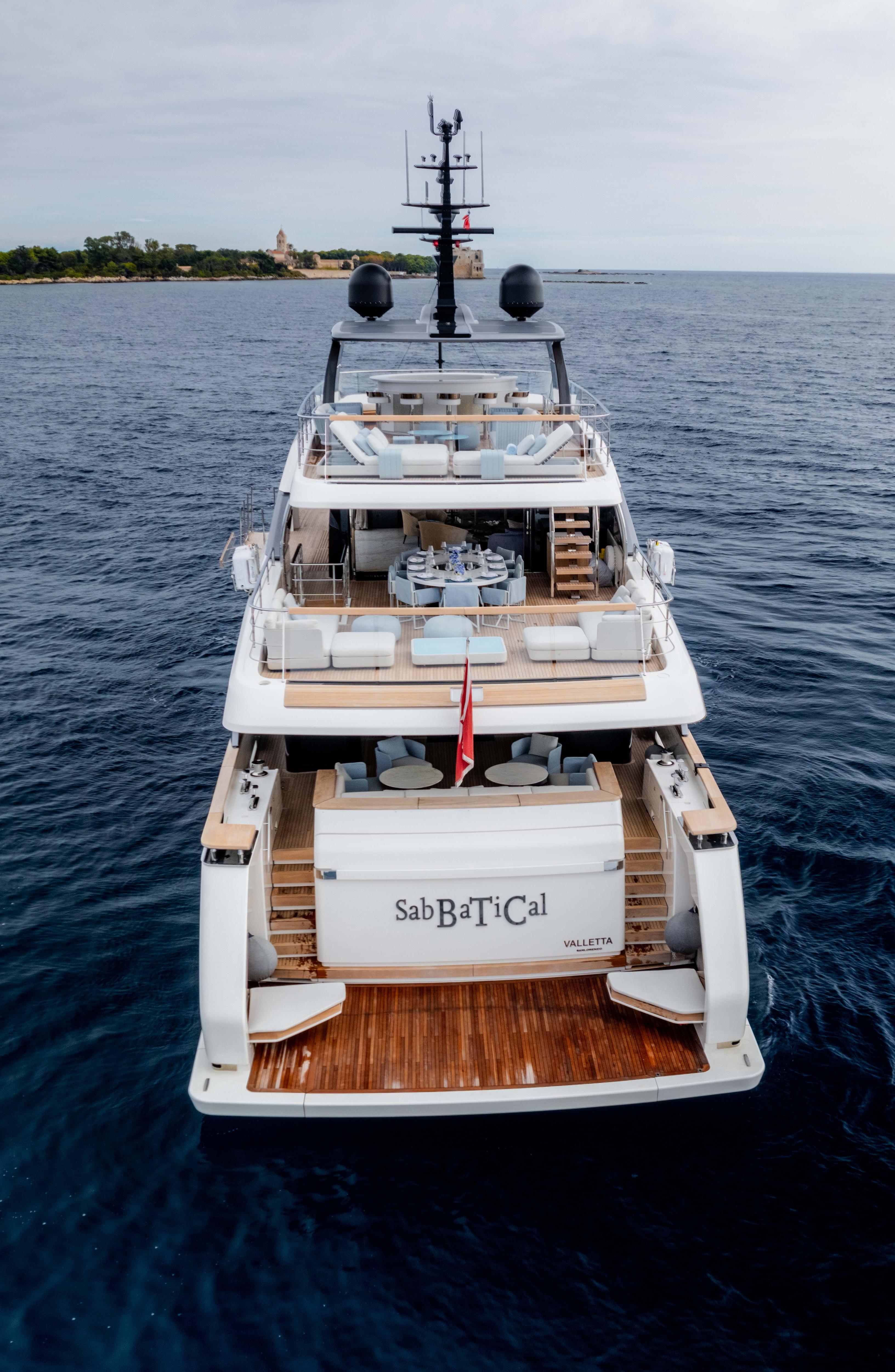 SABBATICAL motor yacht for Charter by Fraser Yachts, built by SANLORENZO