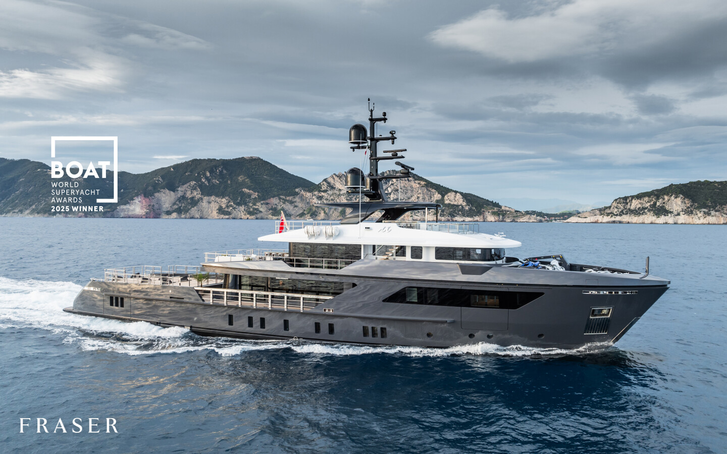 M motor yacht for Sale & Charter by Fraser Yachts, built by SANLORENZO