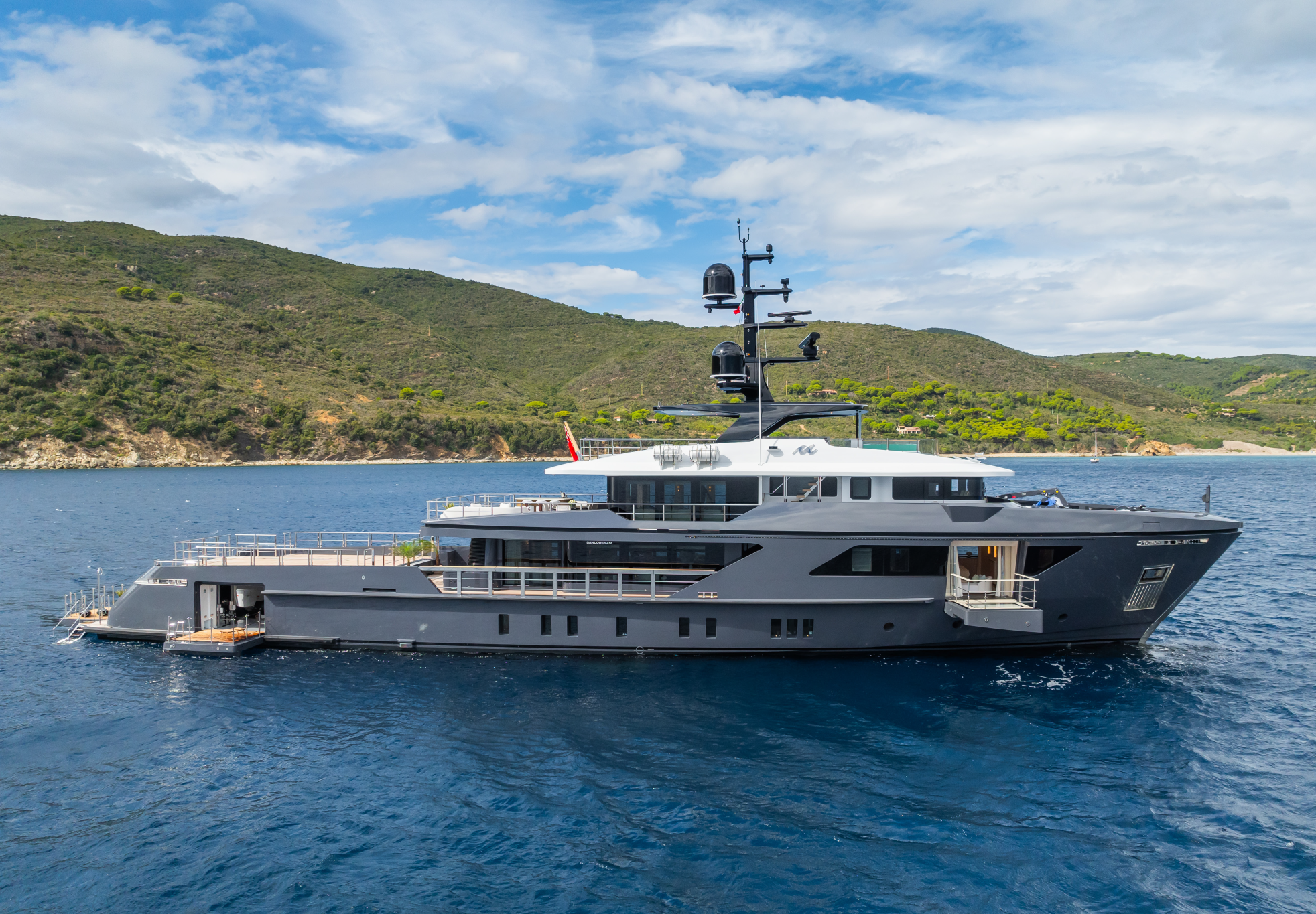 M motor yacht for Sale & Charter by Fraser Yachts, built by SANLORENZO