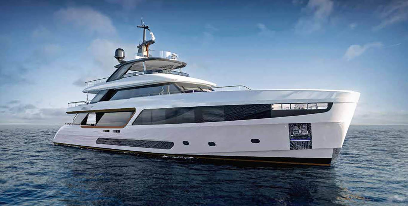 Aboard WTR a 120ft (36.8m) luxury motor yacht , built by BENETTI in 2023