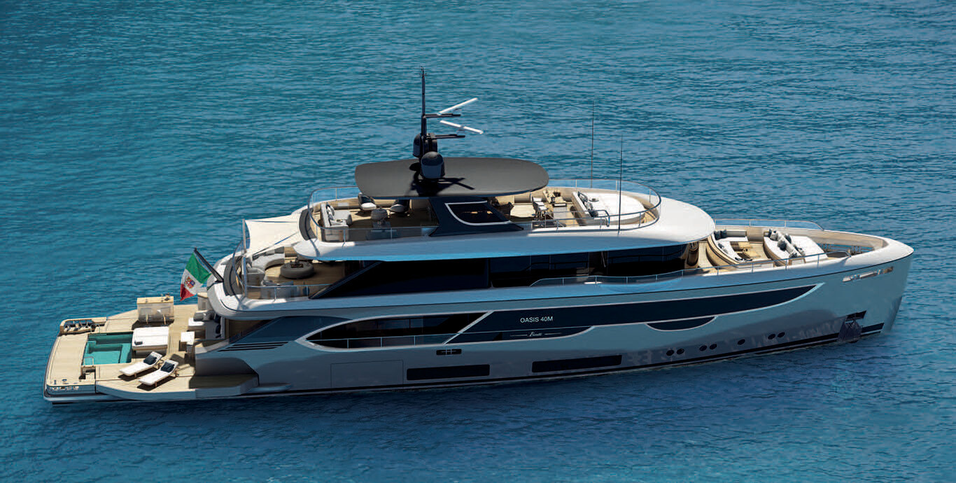 Aboard ORENDA a 133ft (40.8m) luxury motor yacht , built by BENETTI in 2024