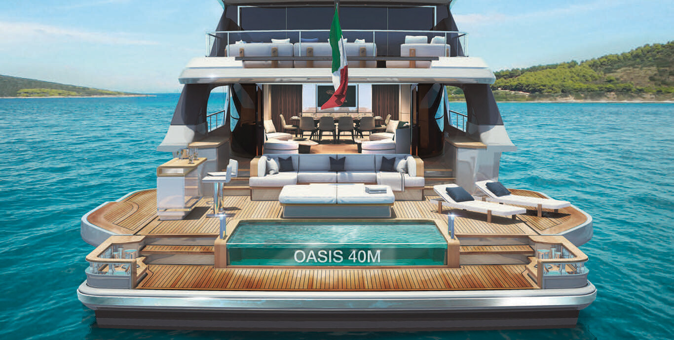 Aboard ORENDA a 133ft (40.8m) luxury motor yacht , built by BENETTI in 2024