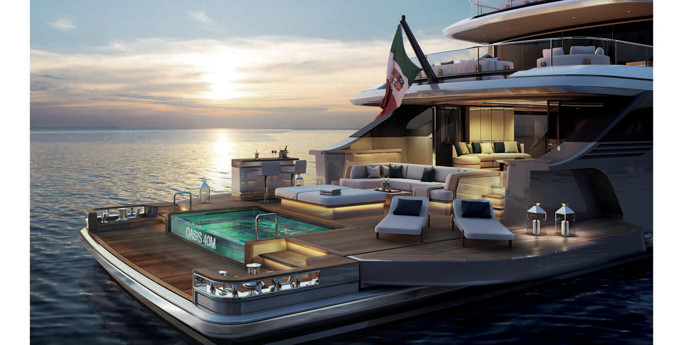 Aboard ORENDA a 133ft (40.8m) luxury motor yacht , built by BENETTI in 2024