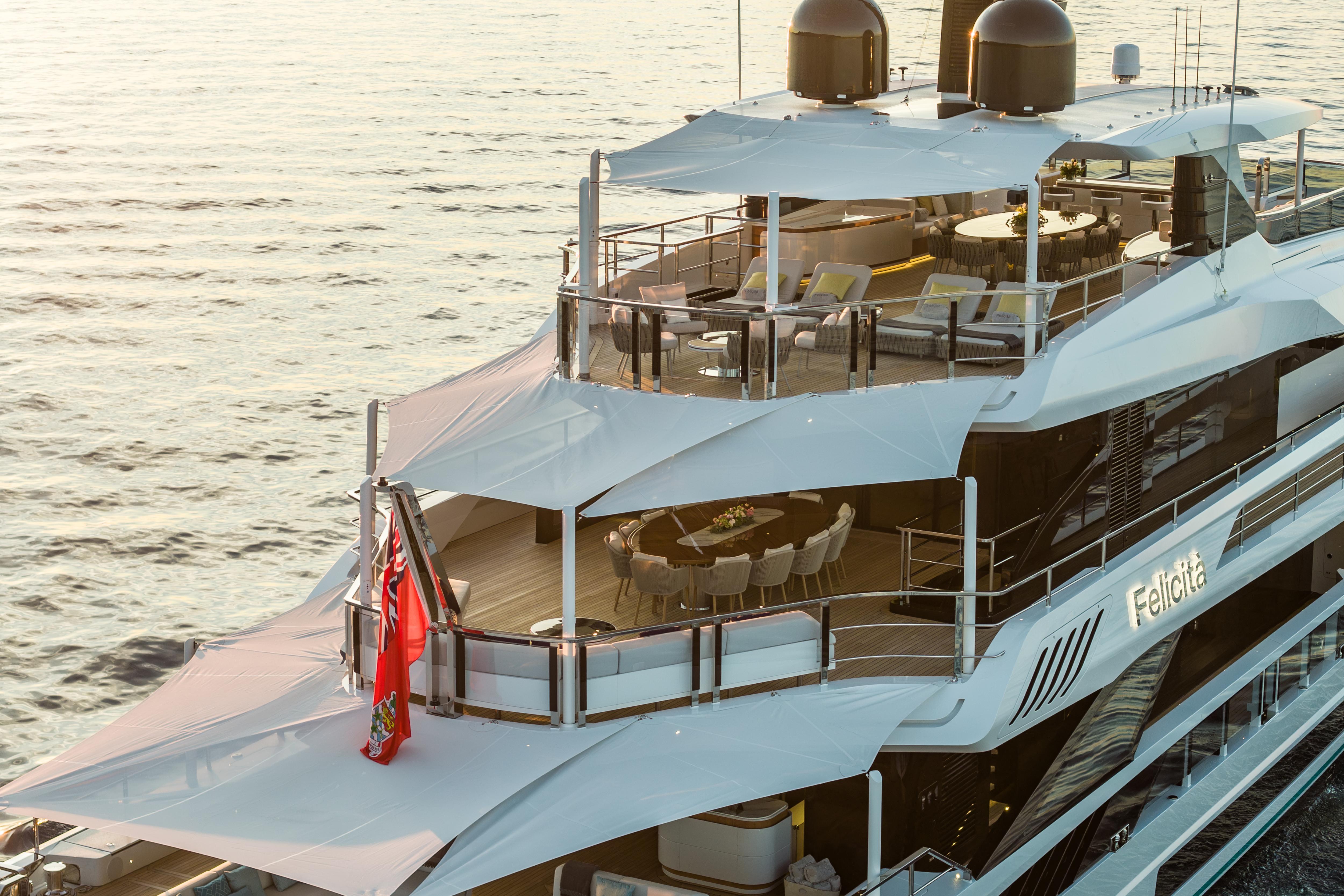 FELICITA motor yacht for Sale & Charter by Fraser Yachts, built by OVERMARINE