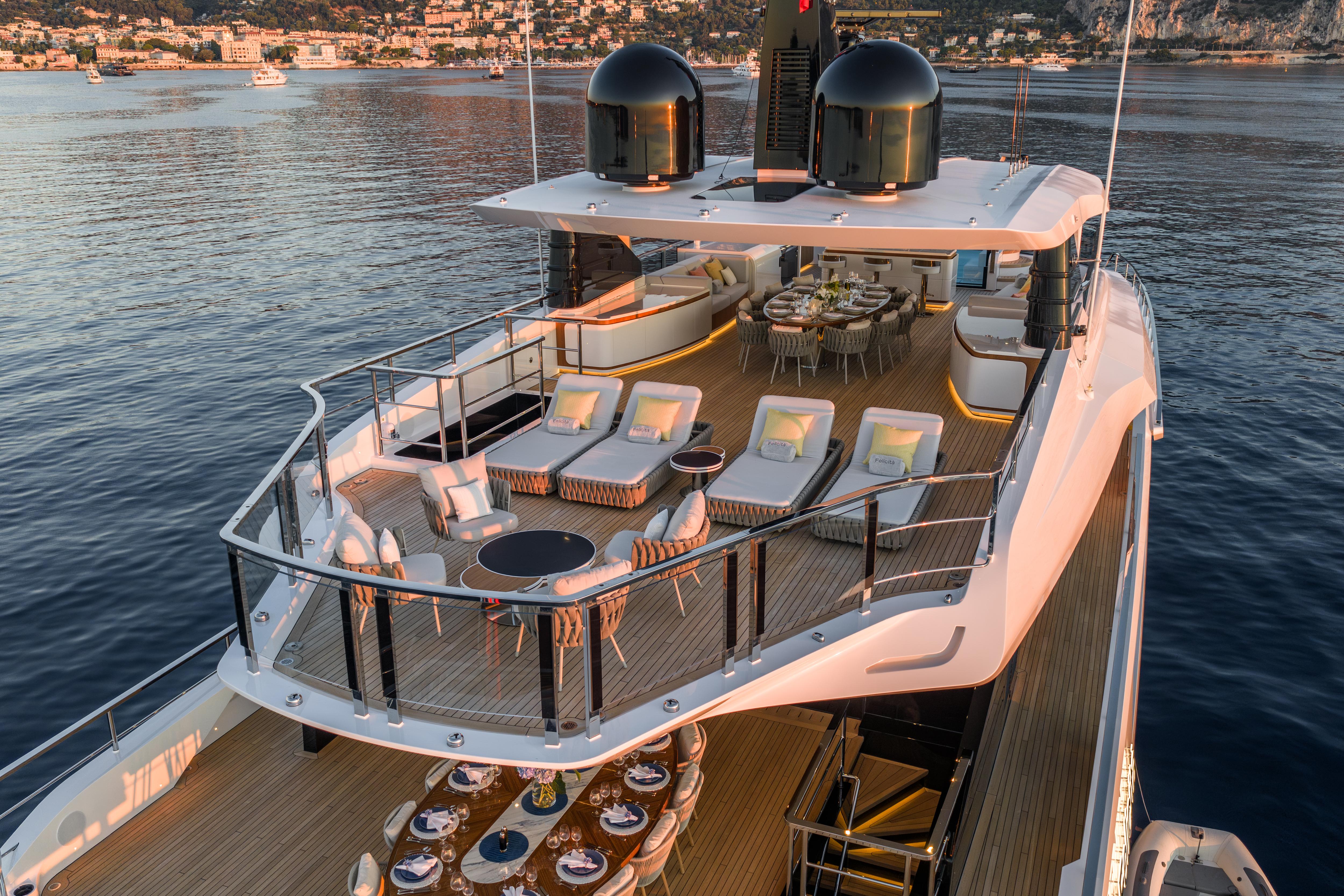 FELICITA motor yacht for Sale & Charter by Fraser Yachts, built by OVERMARINE