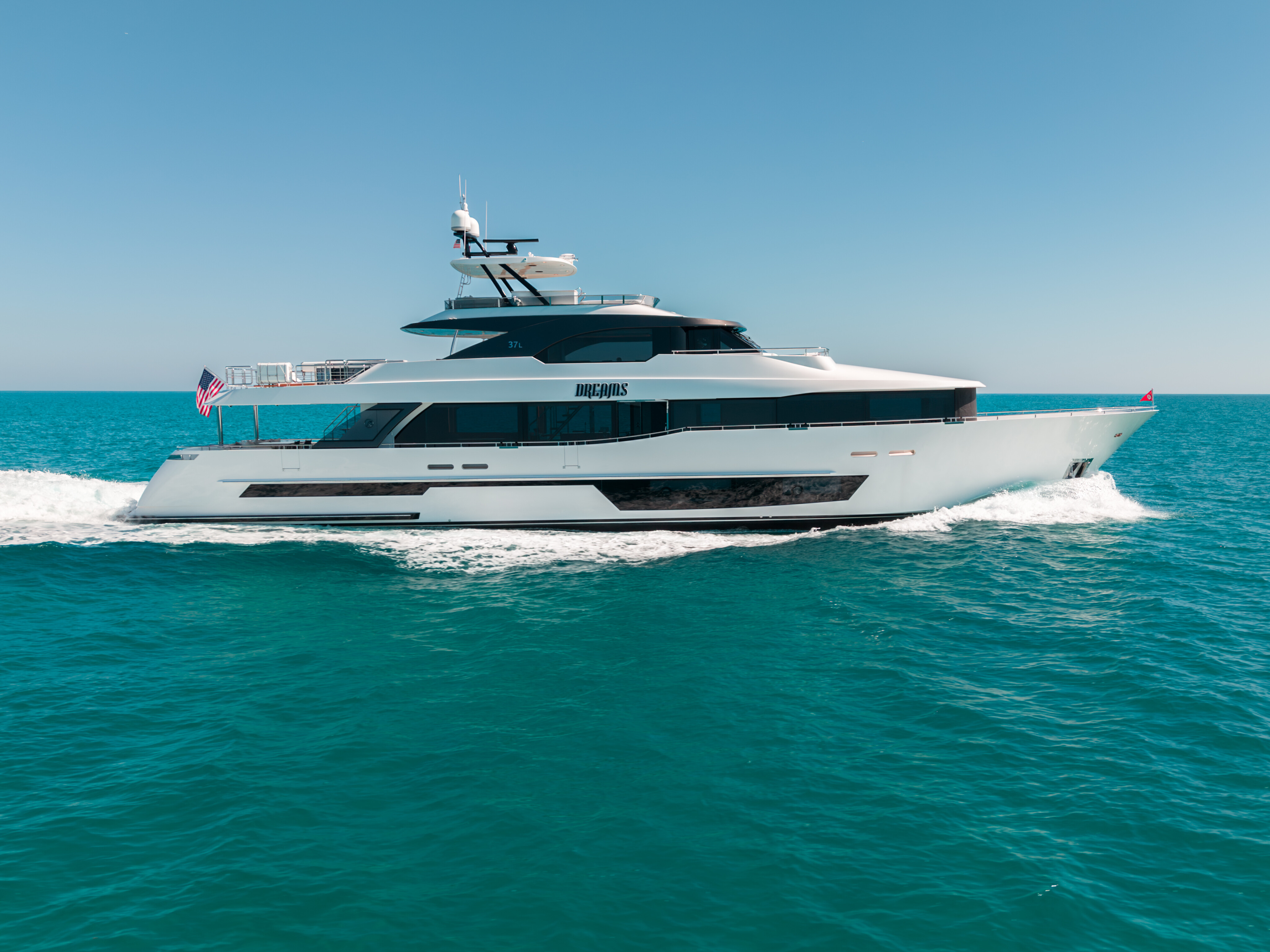 DREAMS motor yacht  by Fraser Yachts, built by OCEAN ALEXANDER