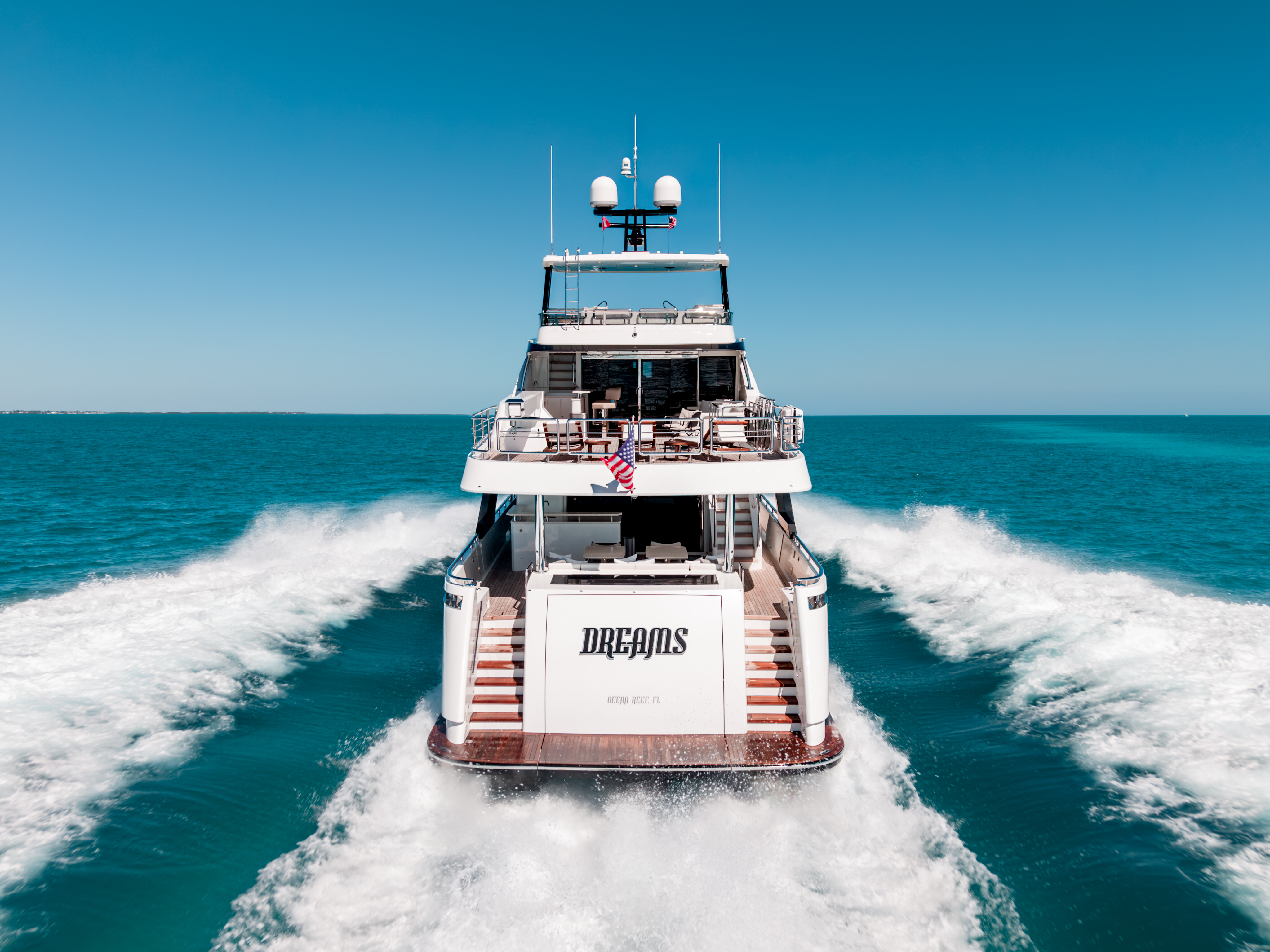 DREAMS motor yacht  by Fraser Yachts, built by OCEAN ALEXANDER