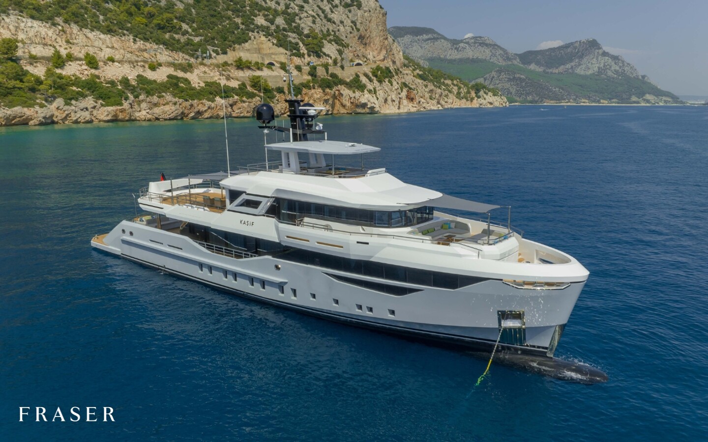 Aboard KASIF a 137ft (41.86m) luxury motor yacht for Sale available with Fraser Yachts, built by BILGIN YACHTS in 2023