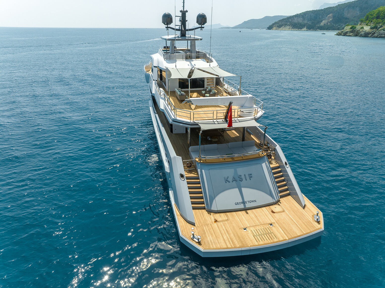 Aboard KASIF a 137ft (41.86m) luxury motor yacht for Sale available with Fraser Yachts, built by BILGIN YACHTS in 2023