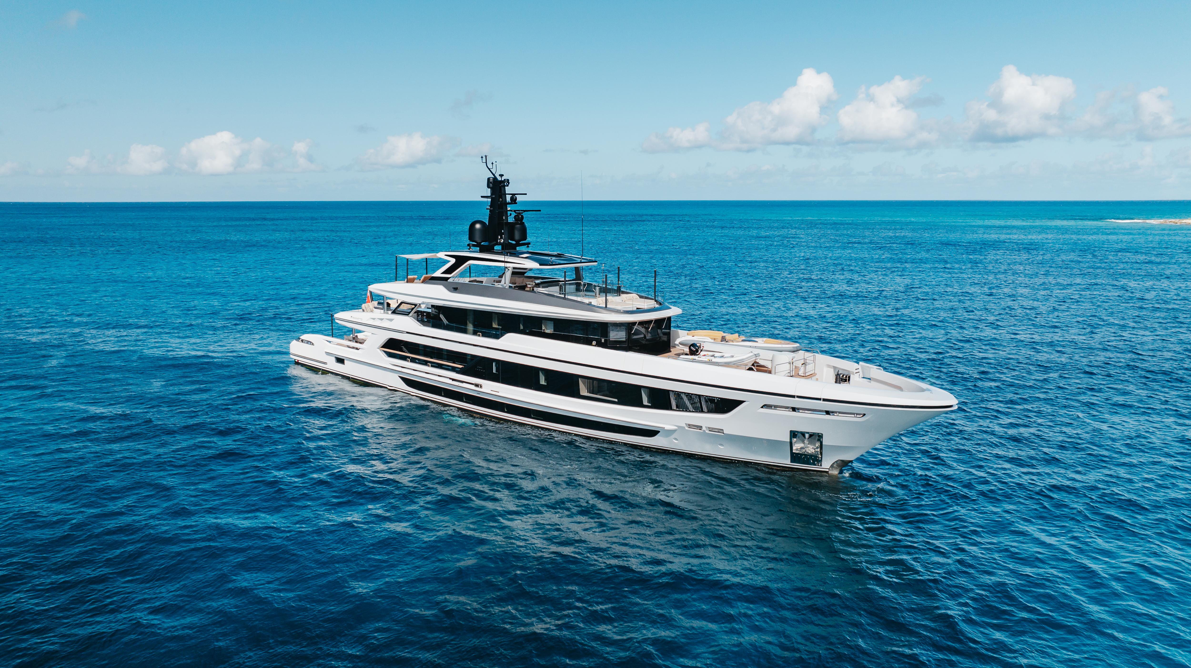 DAYBREAK motor yacht for Charter by Fraser Yachts, built by BAGLIETTO