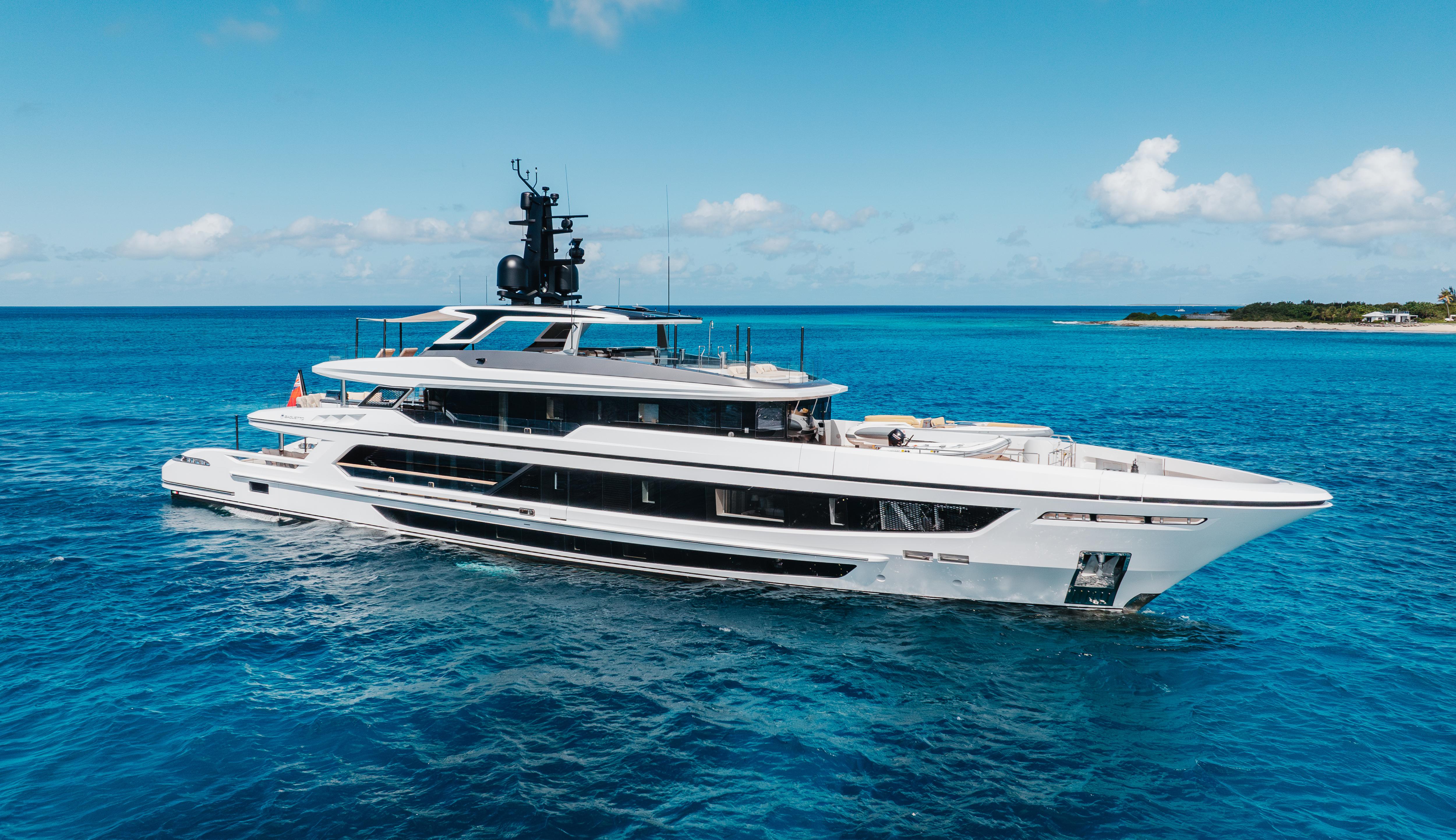DAYBREAK motor yacht for Charter by Fraser Yachts, built by BAGLIETTO