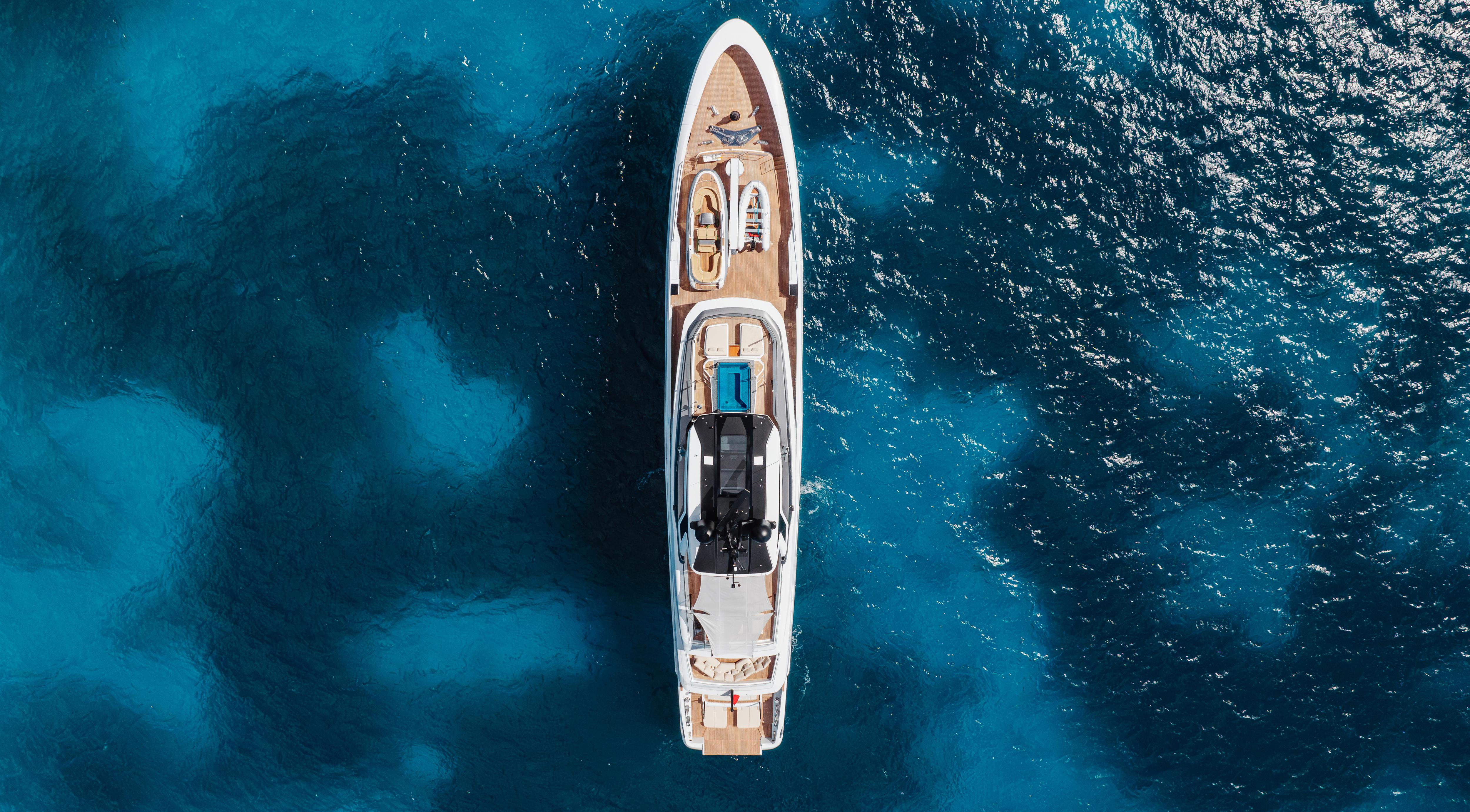 DAYBREAK motor yacht for Charter by Fraser Yachts, built by BAGLIETTO
