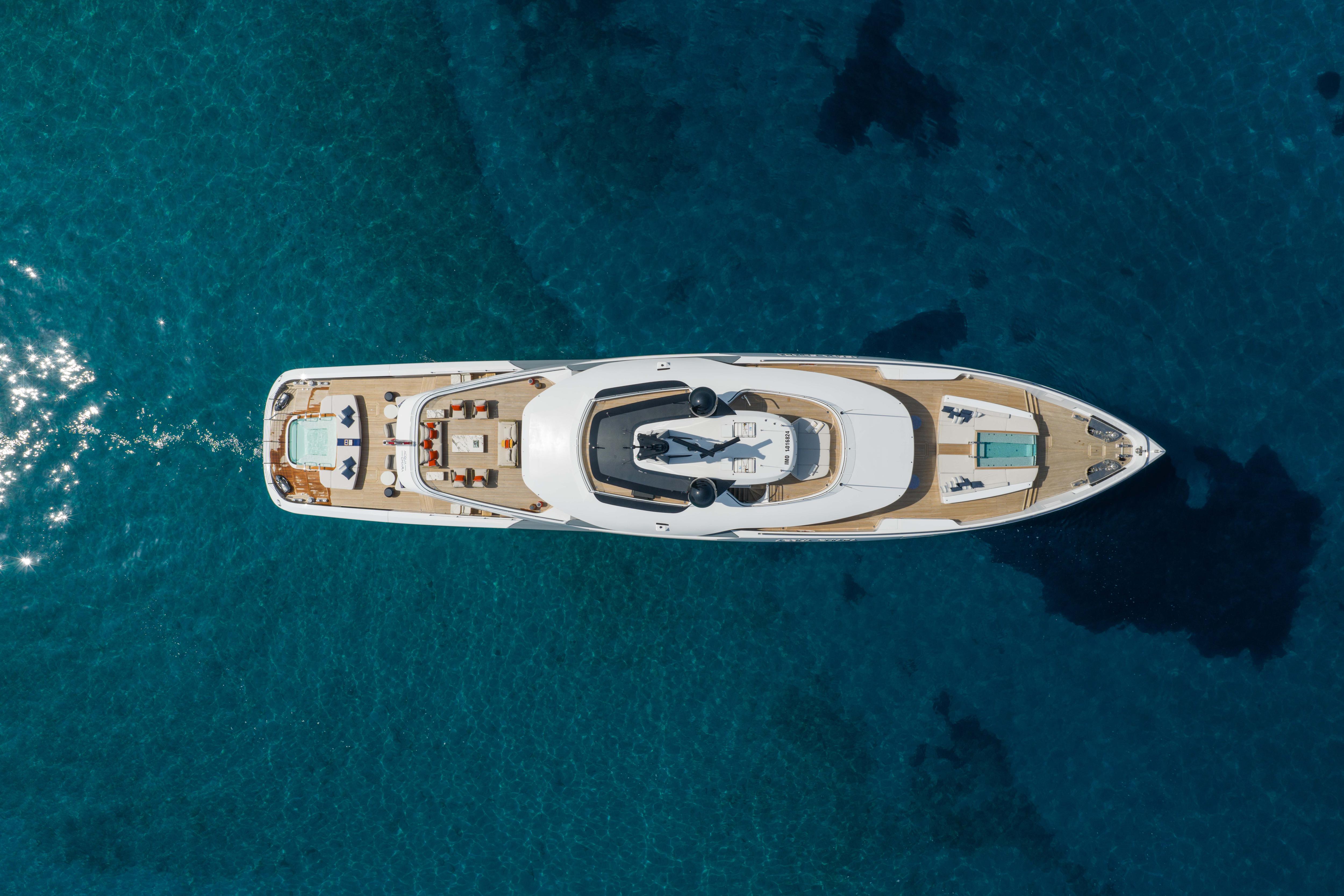 ACQUA CHIARA motor yacht for Charter by Fraser Yachts, built by COLUMBUS YACHTS