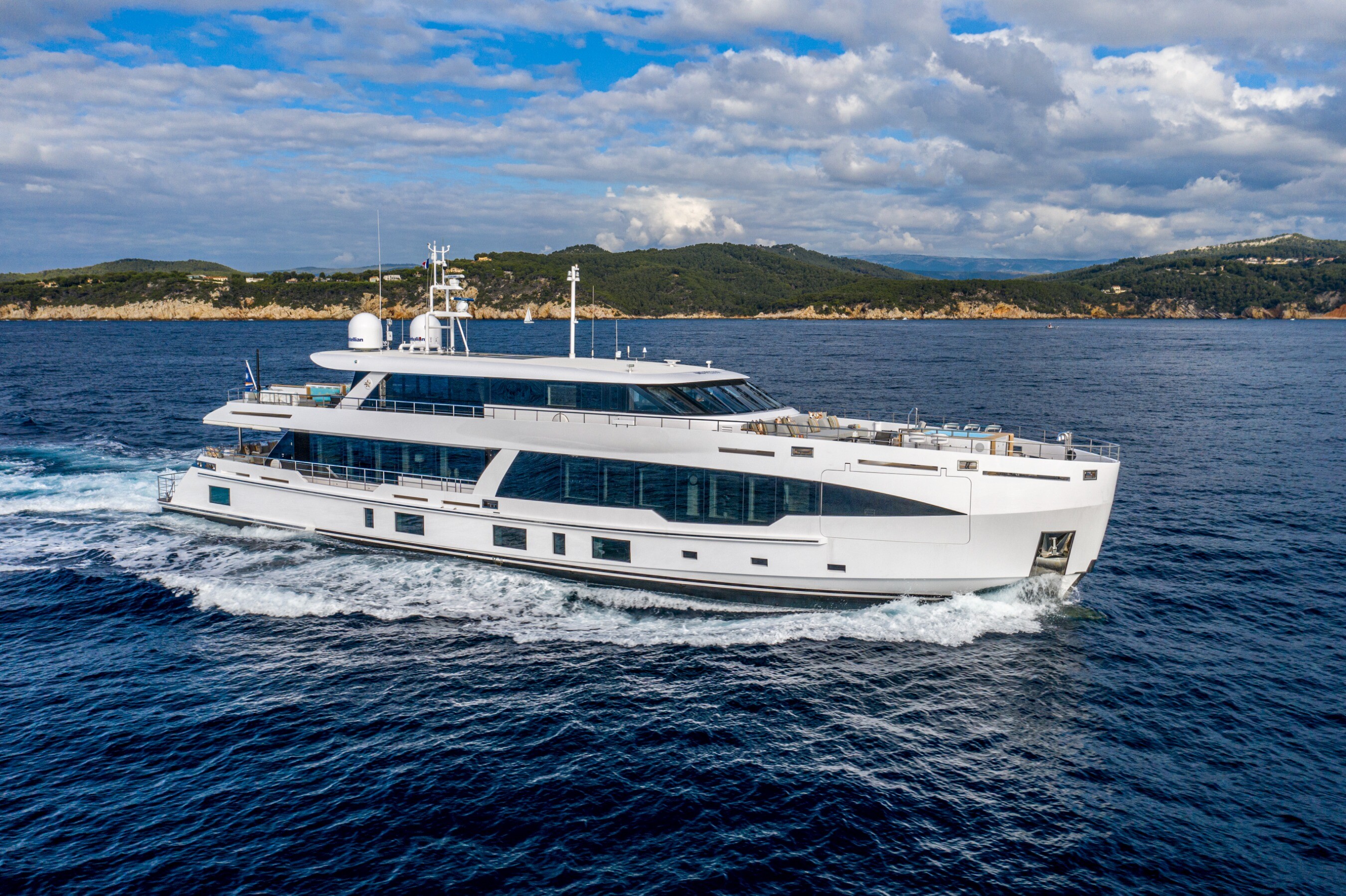 Aboard M55 a 135ft (41.18m) luxury motor yacht , built by YILDIZ SHIPYARD in 2020