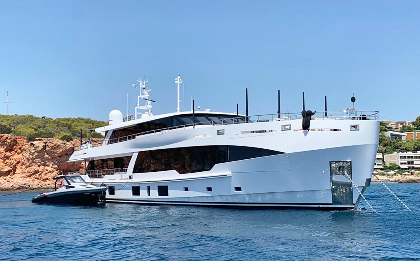 Aboard M55 a 135ft (41.18m) luxury motor yacht , built by YILDIZ SHIPYARD in 2020