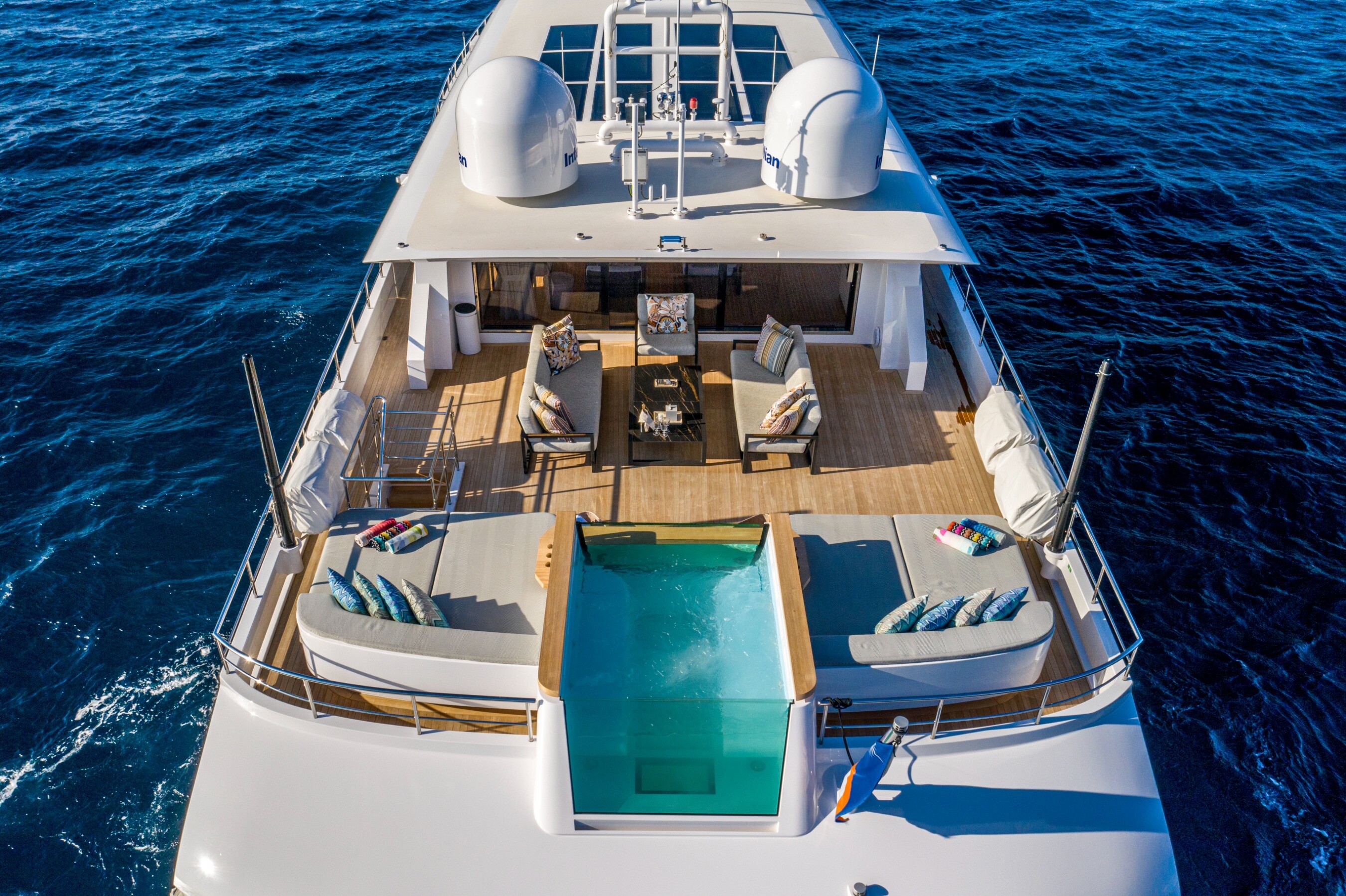 Aboard M55 a 135ft (41.18m) luxury motor yacht , built by YILDIZ SHIPYARD in 2020