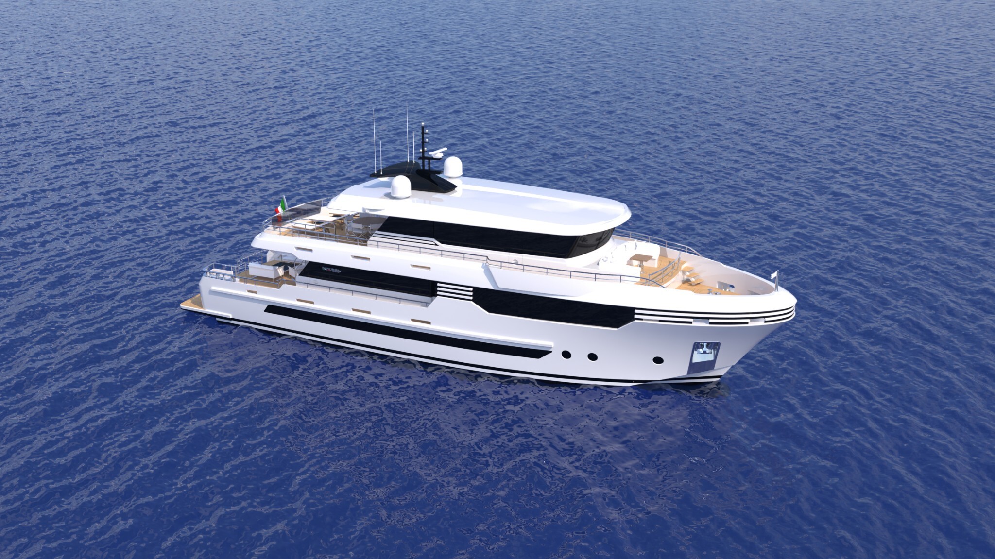WIDESPACE EXPLORER motor yacht for Sale by Fraser Yachts, built by ITALIAN VESSELS CANTIERI NAVALI