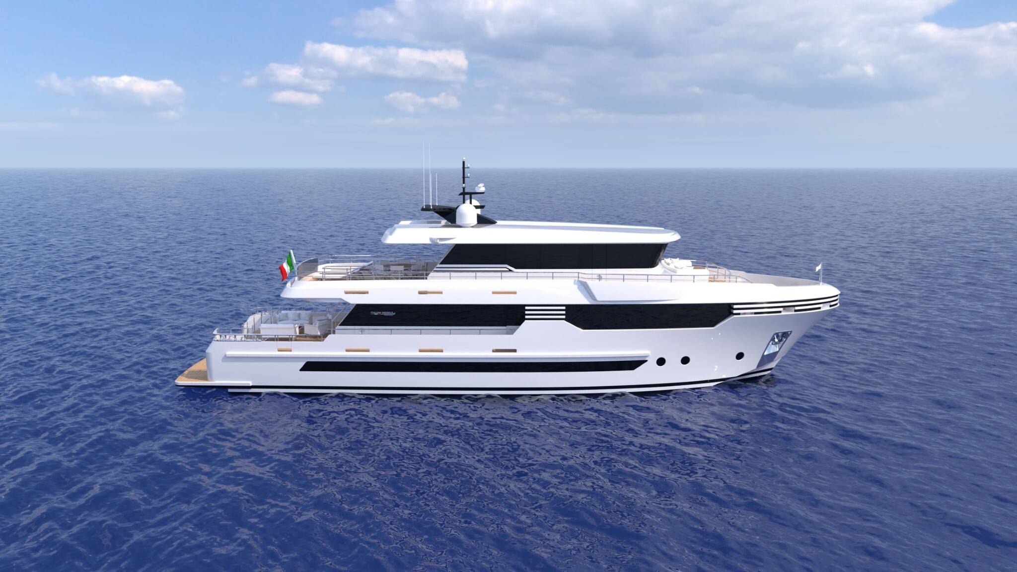 WIDESPACE EXPLORER motor yacht for Sale by Fraser Yachts, built by ITALIAN VESSELS CANTIERI NAVALI