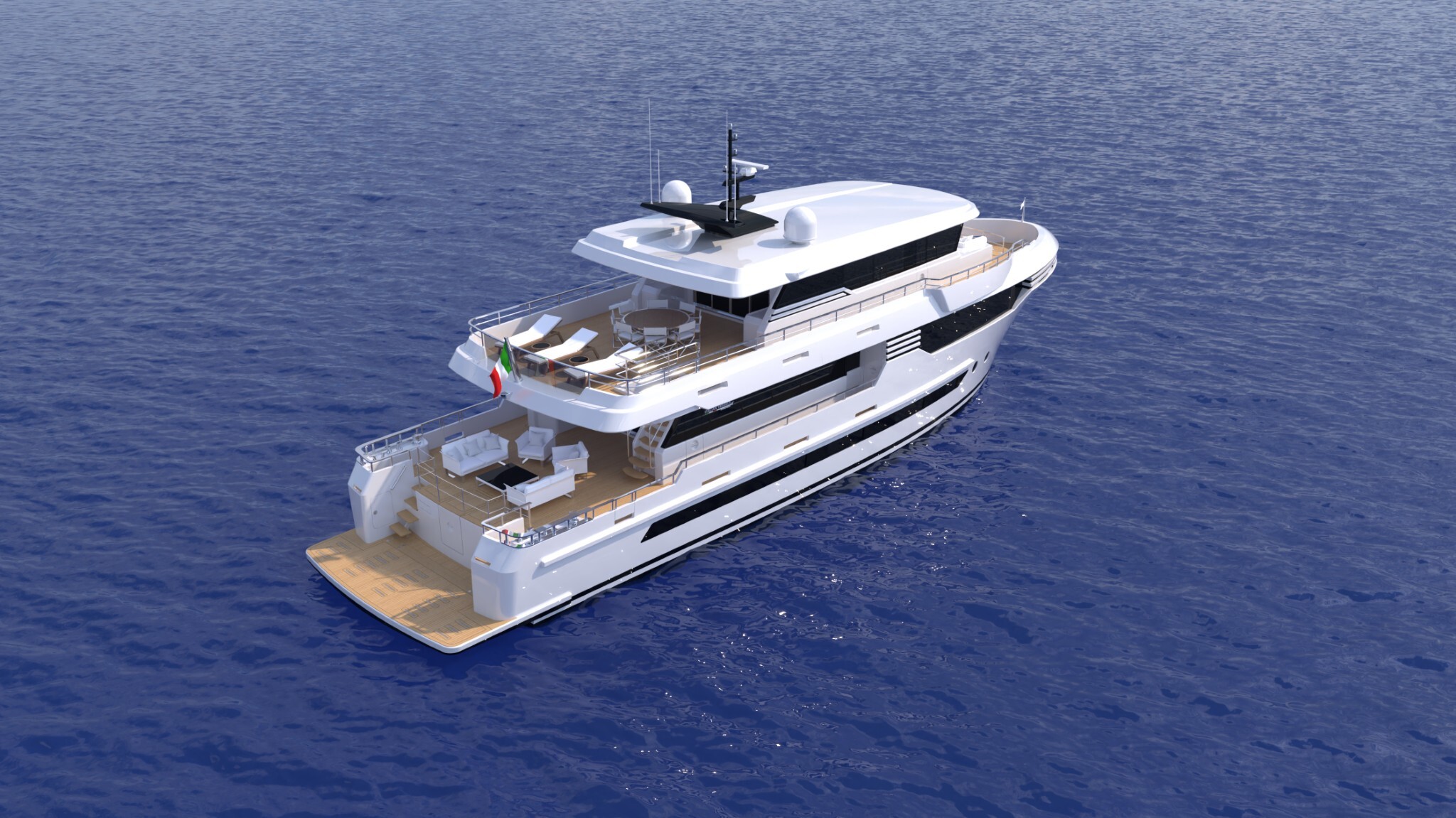 WIDESPACE EXPLORER motor yacht for Sale by Fraser Yachts, built by ITALIAN VESSELS CANTIERI NAVALI