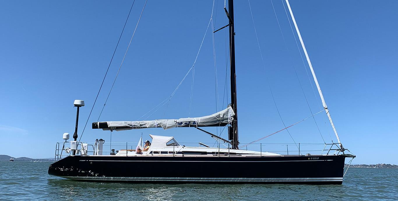 Aboard SWAZIK a 47ft (14.33m) luxury sailing yacht , built by NAUTOR’S SWAN in 2003