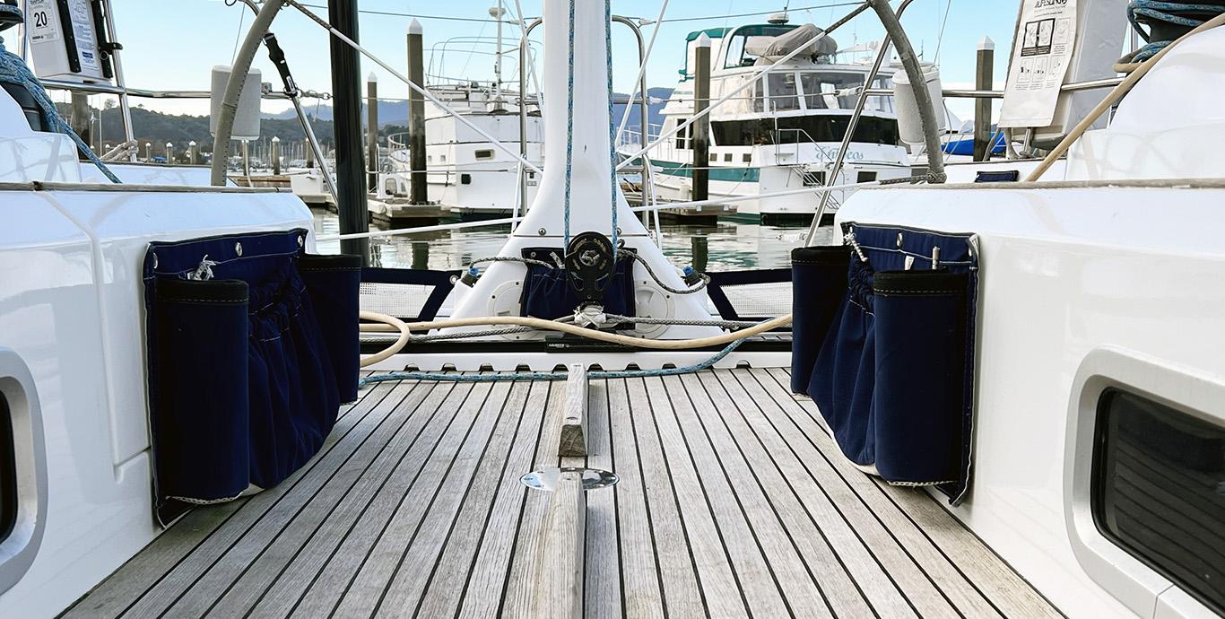 Aboard SWAZIK a 47ft (14.33m) luxury sailing yacht , built by NAUTOR’S SWAN in 2003