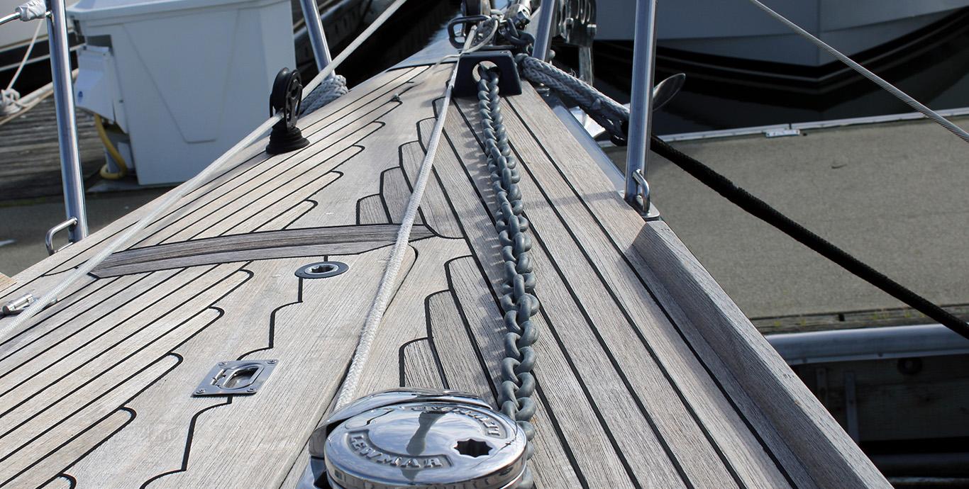 Aboard SWAZIK a 47ft (14.33m) luxury sailing yacht , built by NAUTOR’S SWAN in 2003