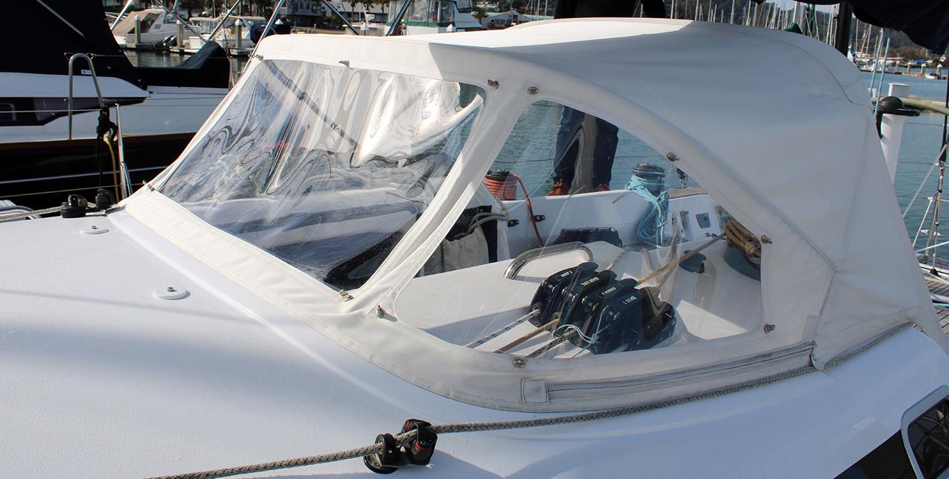 Aboard SWAZIK a 47ft (14.33m) luxury sailing yacht , built by NAUTOR’S SWAN in 2003