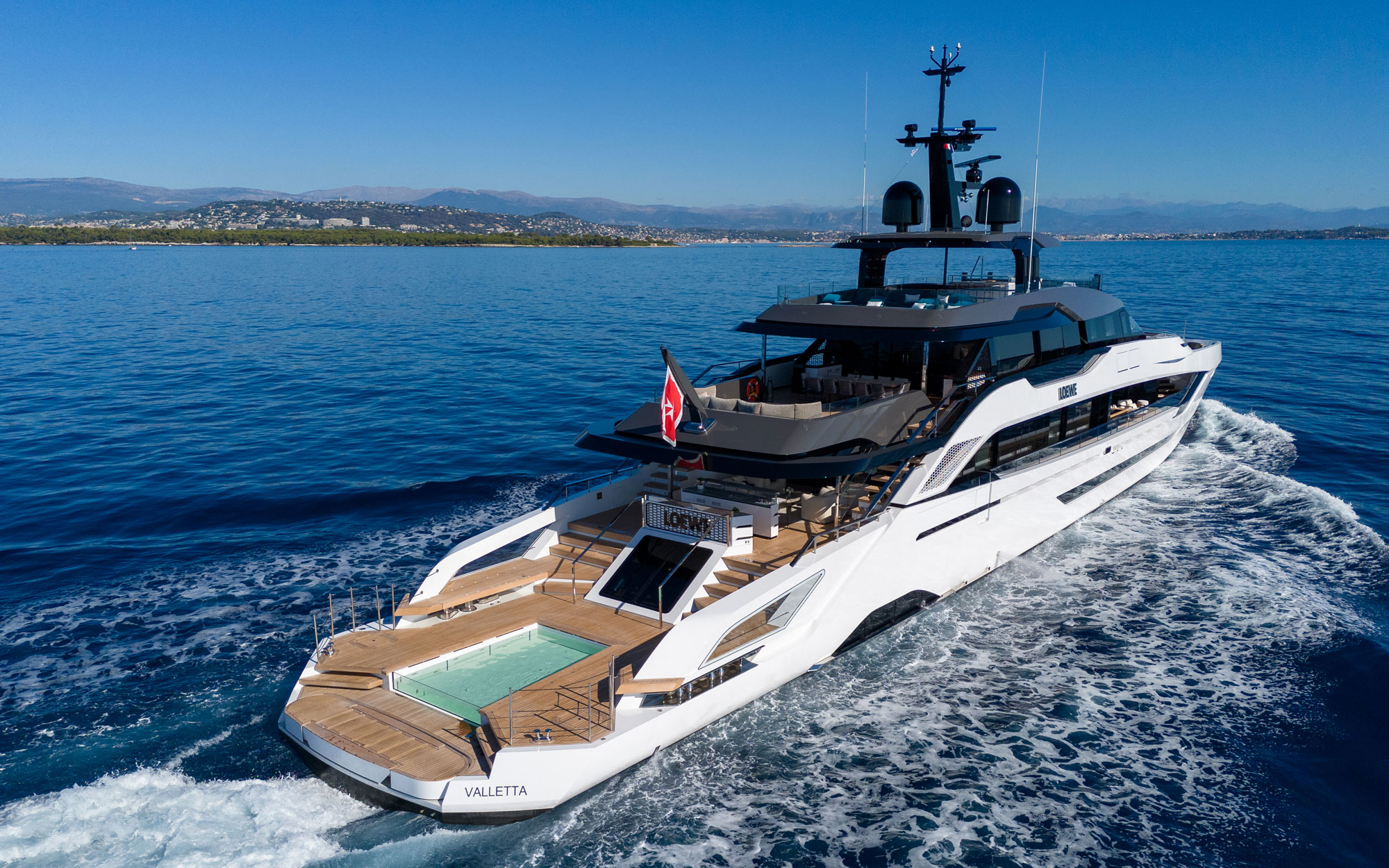 LOEWE motor yacht  by Fraser Yachts, built by TANKOA YACHTS