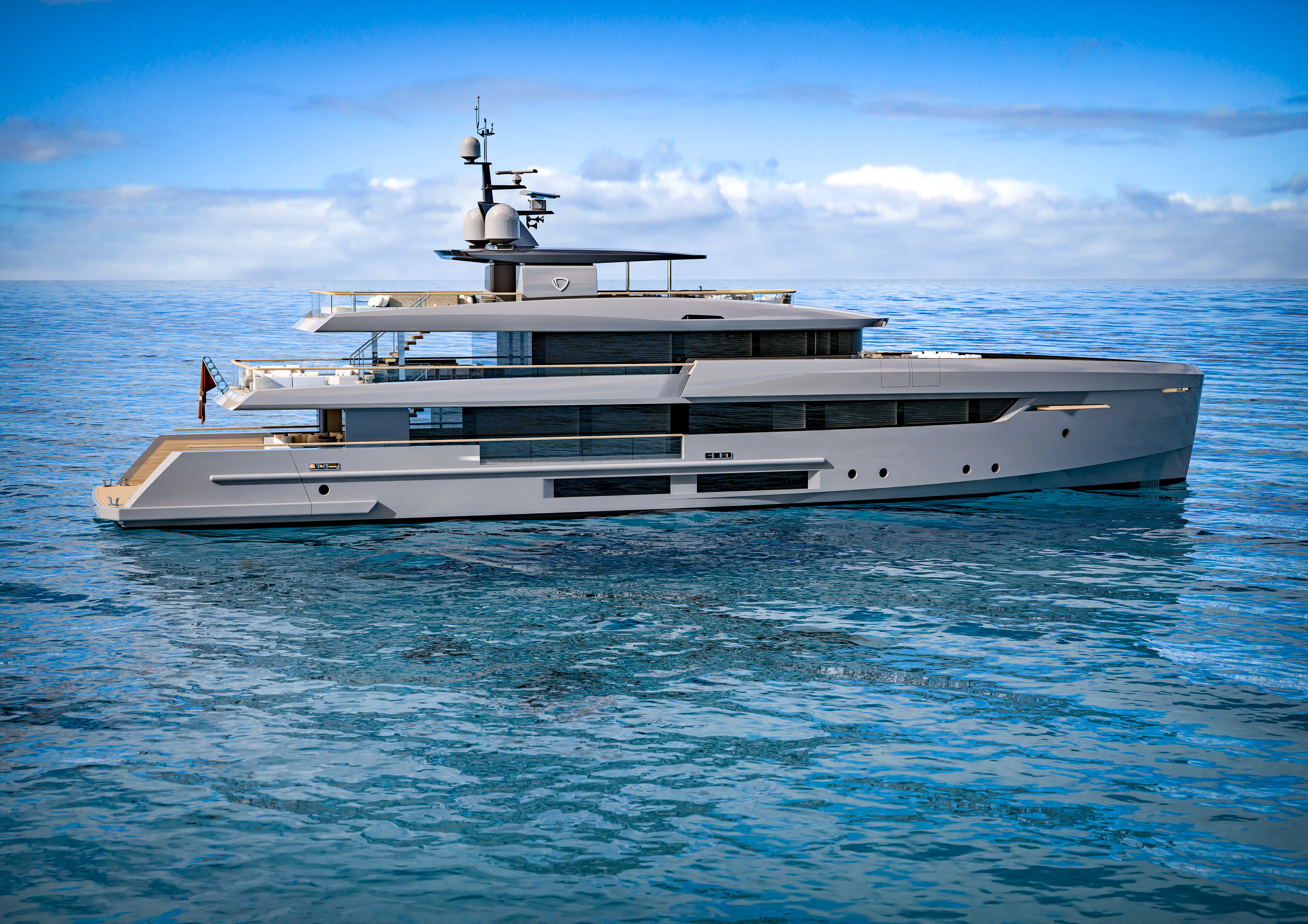 Aboard TANKOA T450 HULL 02 C108 a 147ft (45m) luxury motor yacht , built by TANKOA YACHTS in 2024