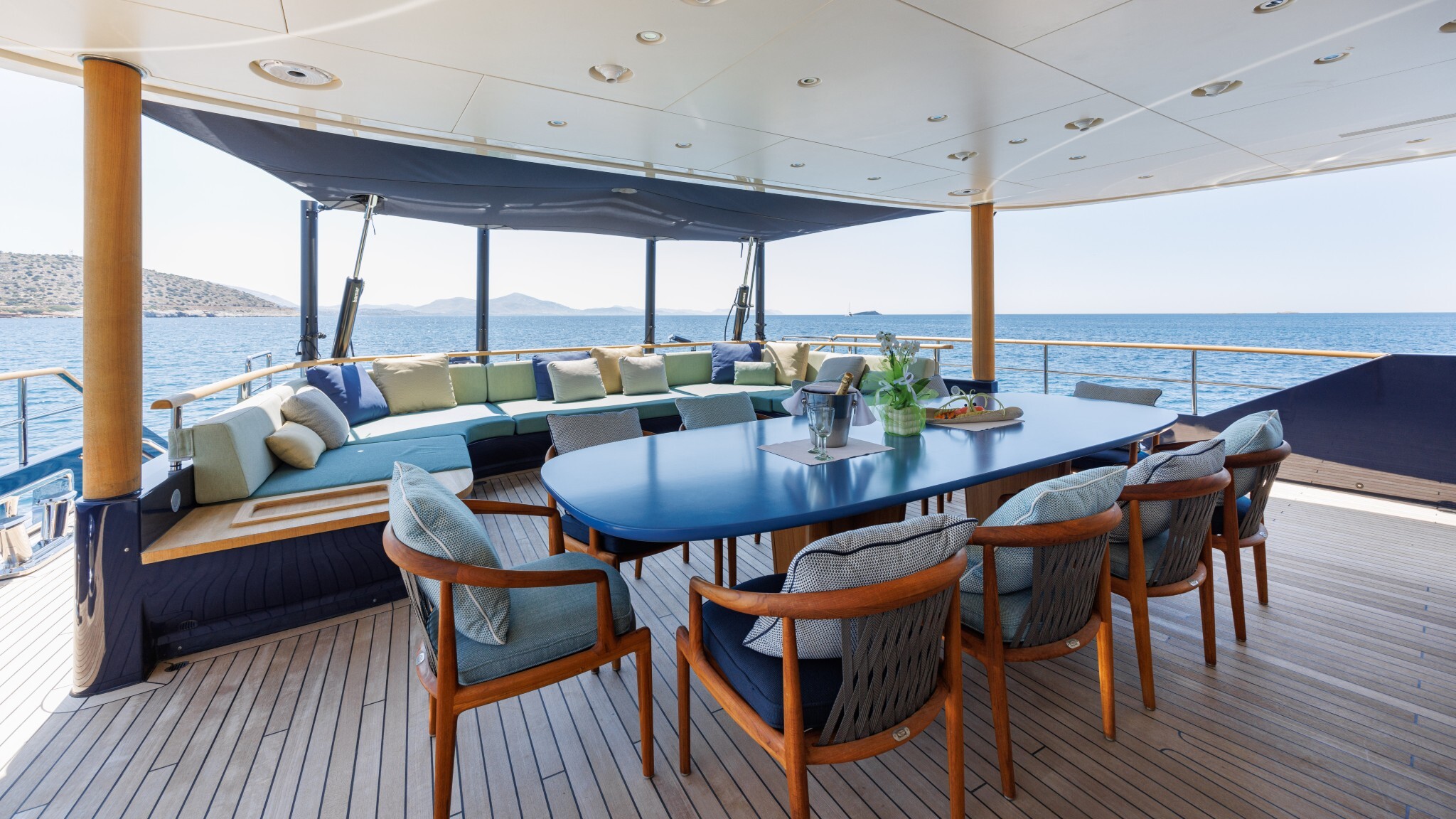 LEGATO sailing yacht for Sale by Fraser Yachts, built by MENGI YAY